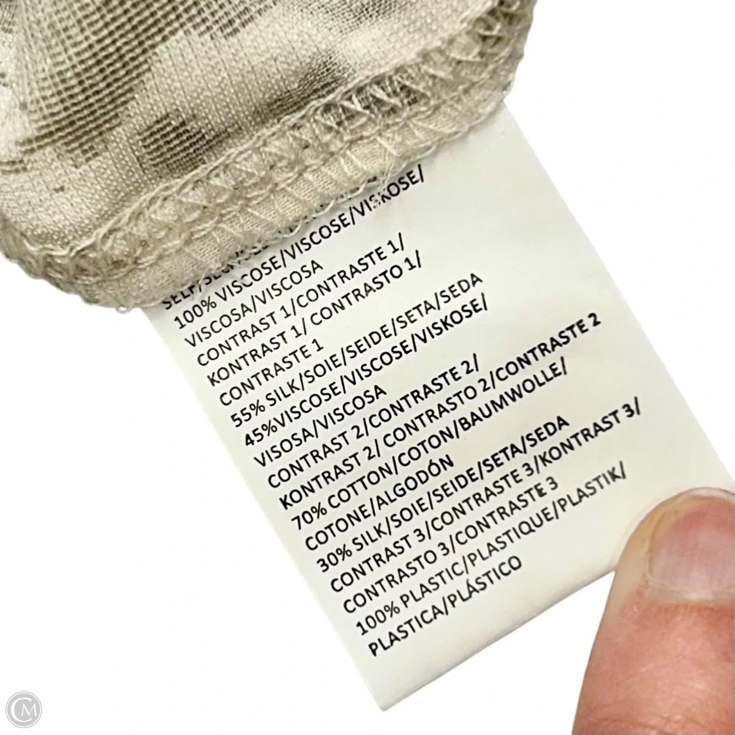 Top Long Sleeve By Tiny In Cream, Size: Xs