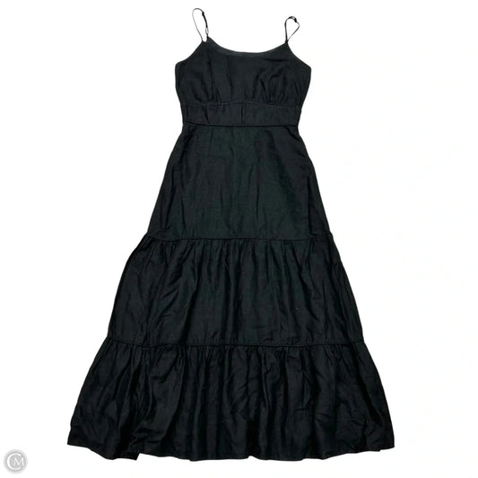 Dress Casual Maxi By Joie In Black, Size: L