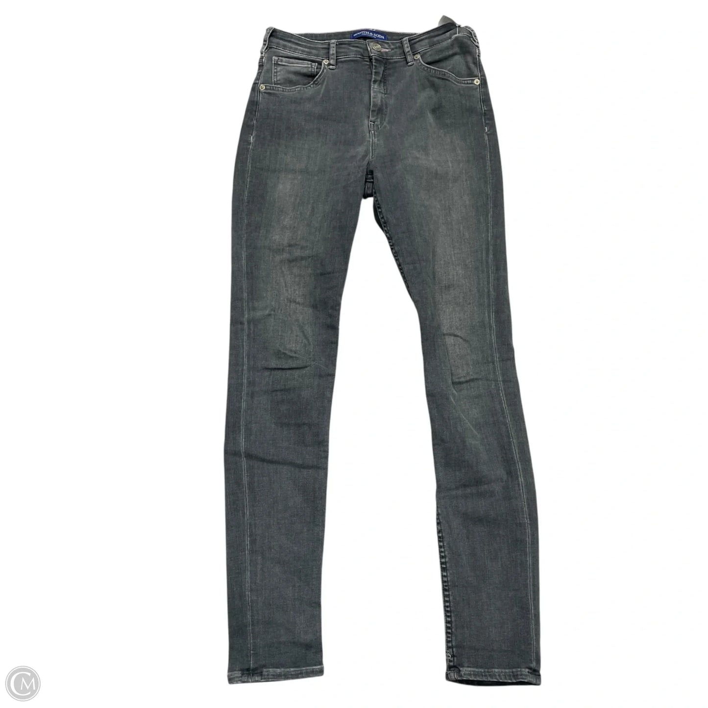 Jeans Skinny By Scotch & Soda In Grey Denim, Size: 6