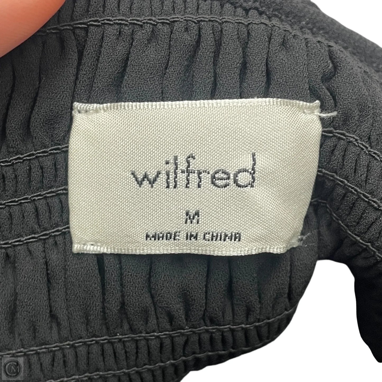 Top Sleeveless By Wilfred In Black, Size: M