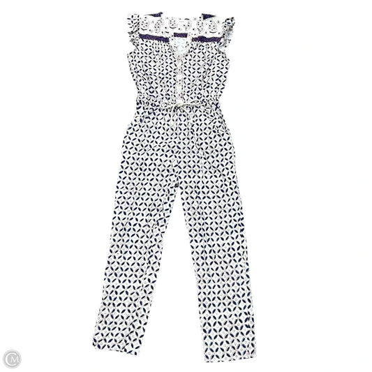 Jumpsuit By Xirena In Blue Red & White, Size: S