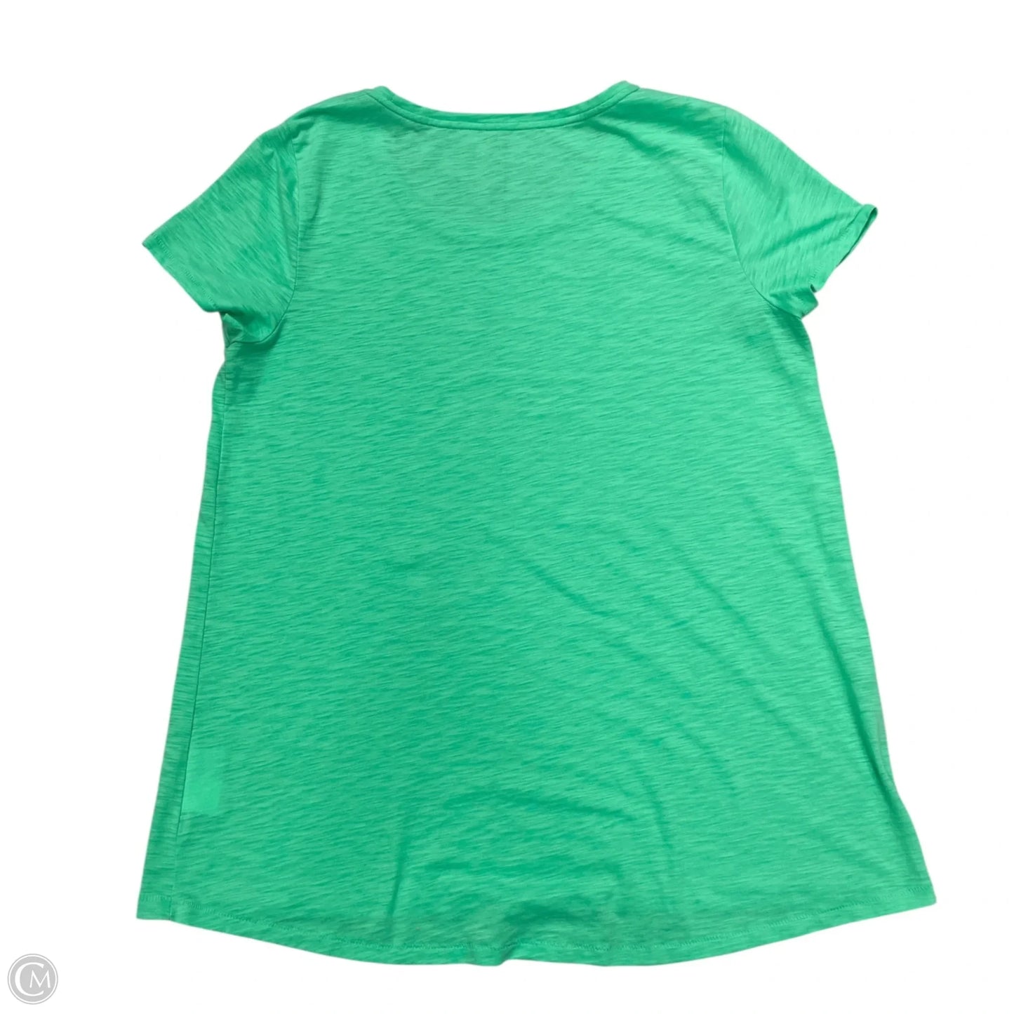 Top Short Sleeve Designer By Lilly Pulitzer In Green, Size: L