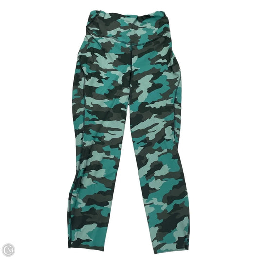 Athletic Leggings By Lululemon In Camouflage Print, Size: M