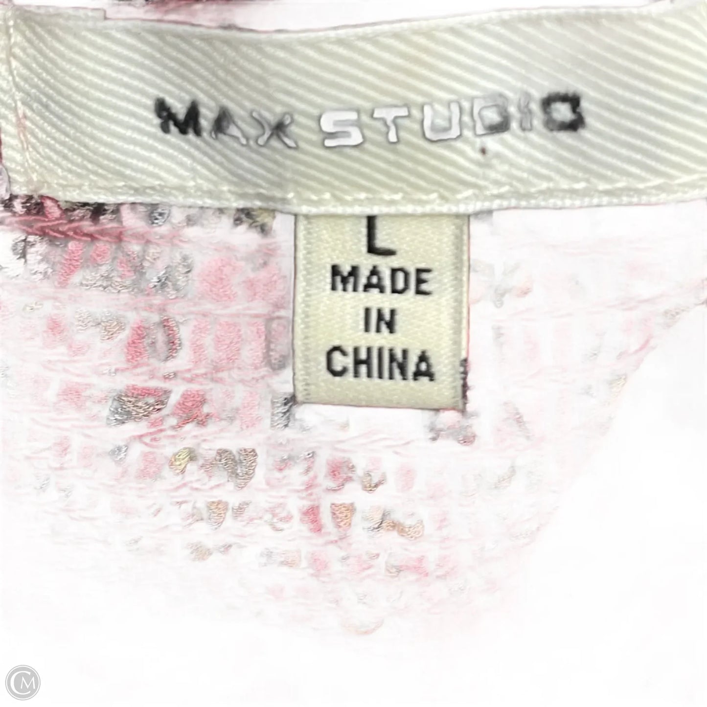 Dress Casual Maxi By Max Studio In Red & Tan, Size: L