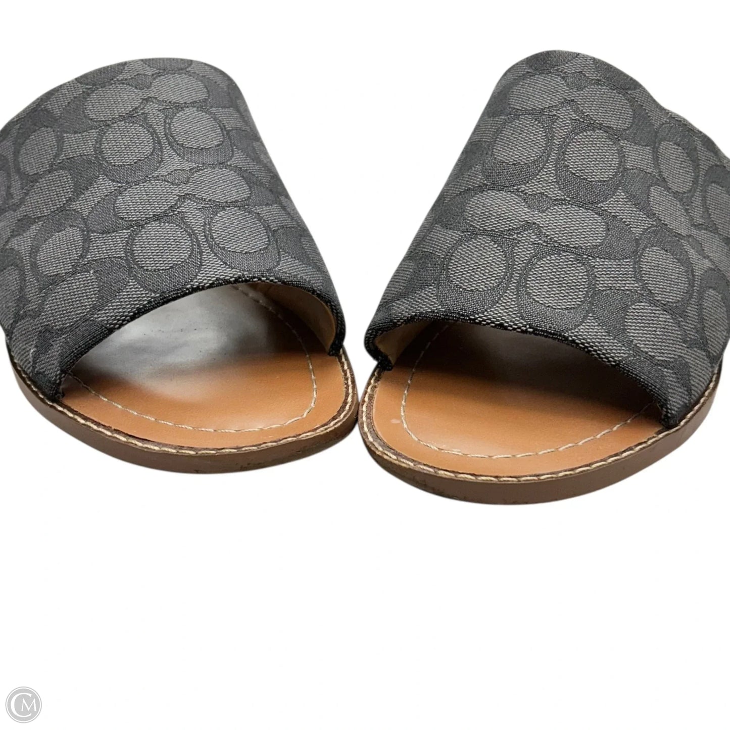 Sandals Designer By Coach In Black, Size: 9