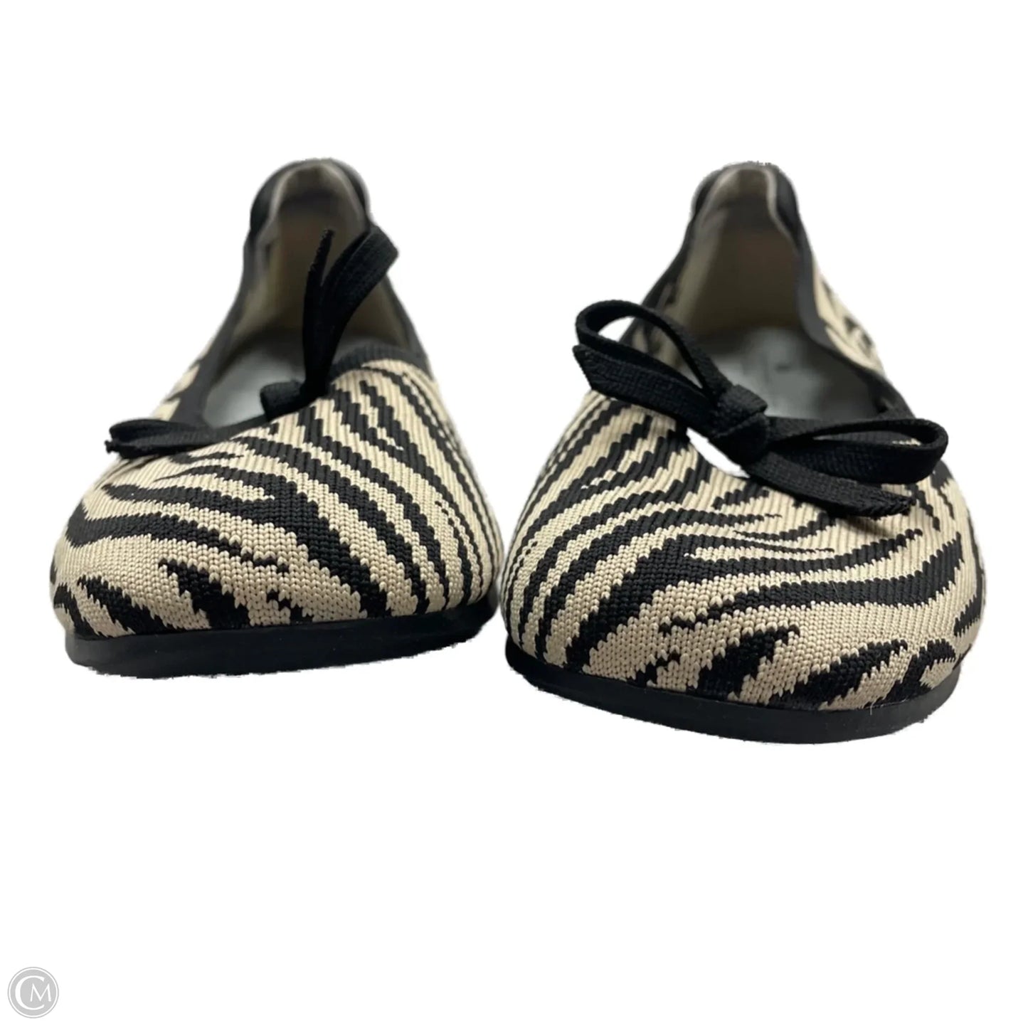 Shoes Flats By Clarks In Animal Print, Size: 8.5