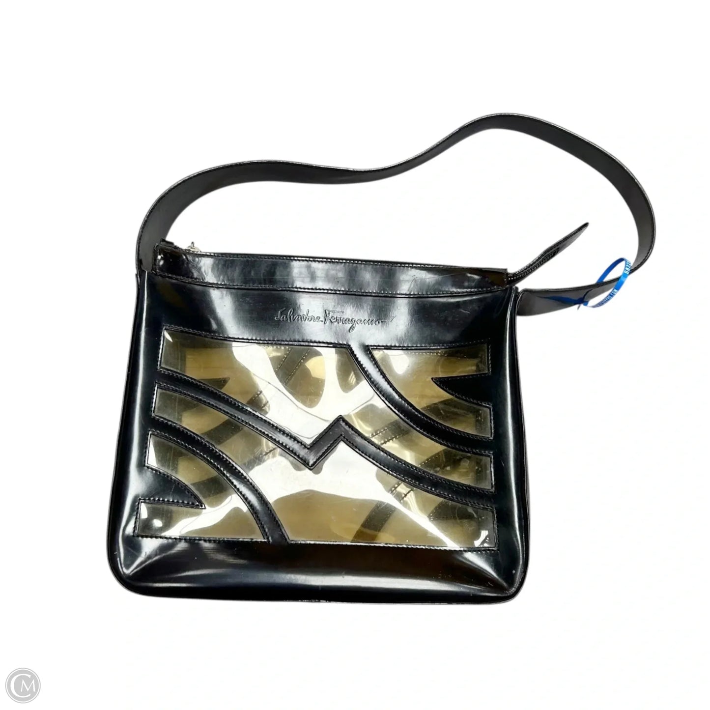 Handbag Designer By Ferragamo, Size: Medium