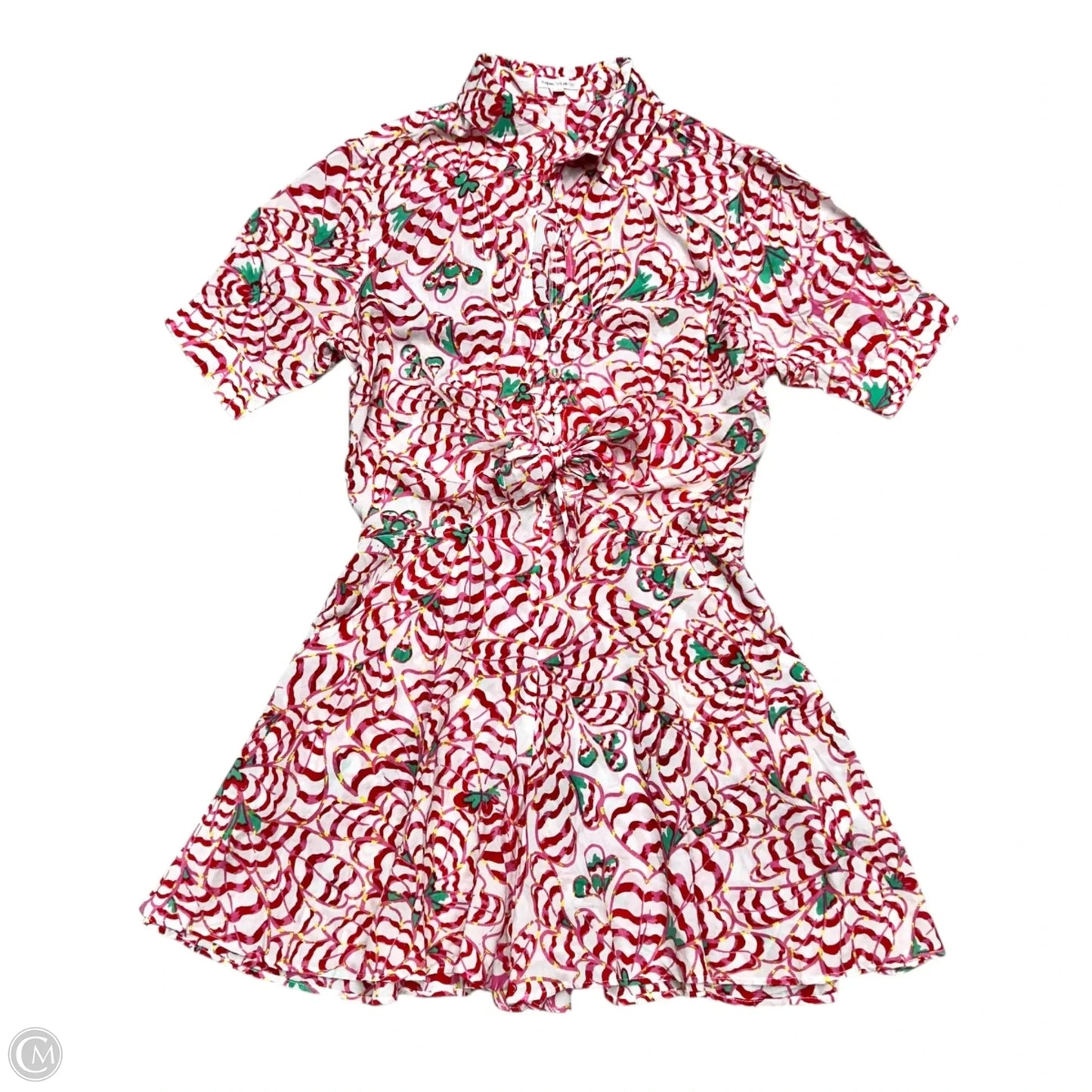 Romper By Poupette St Barth In Pink & White, Size: Xs