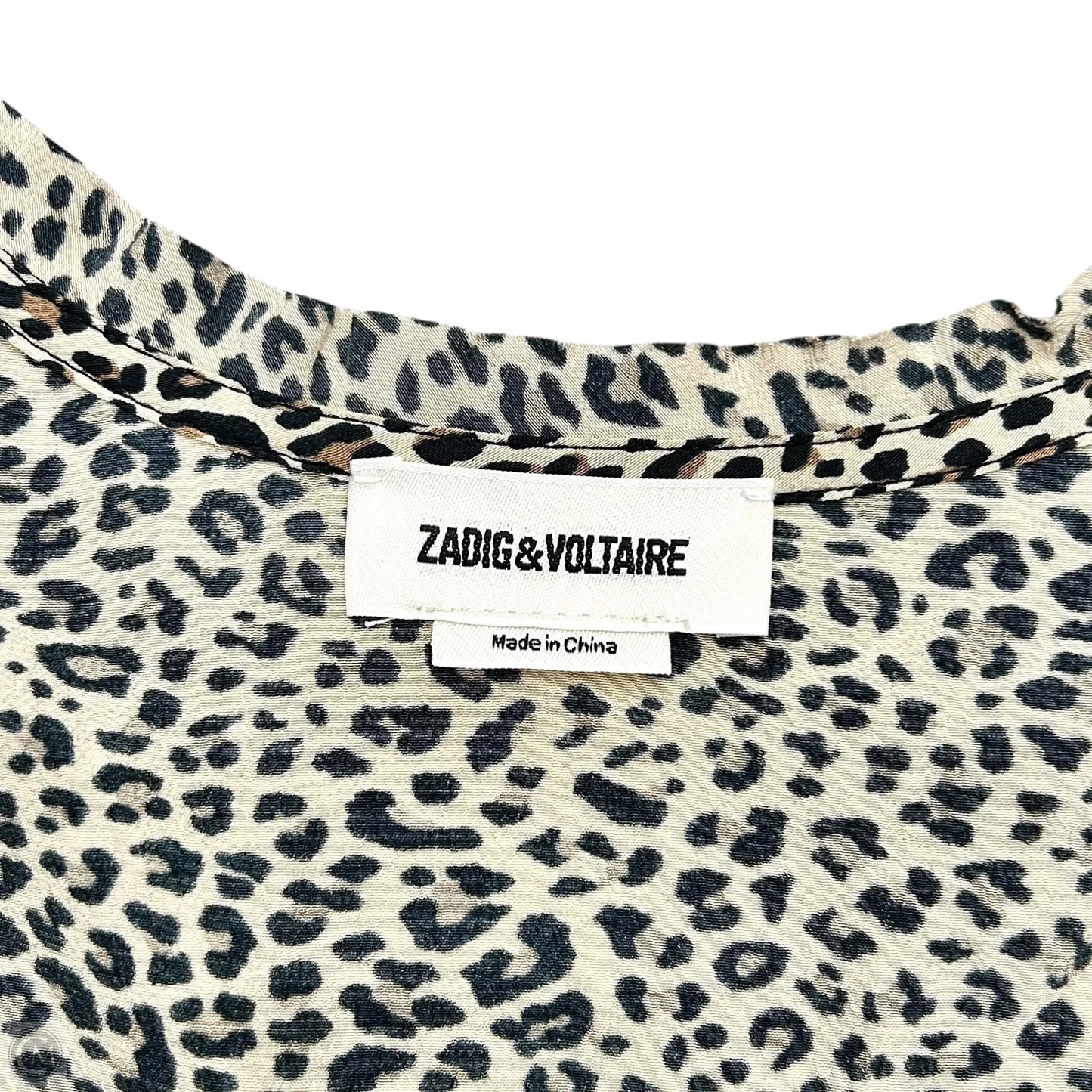 Dress Casual Short By Zadig And Voltaire In Leopard Print, Size: Xs