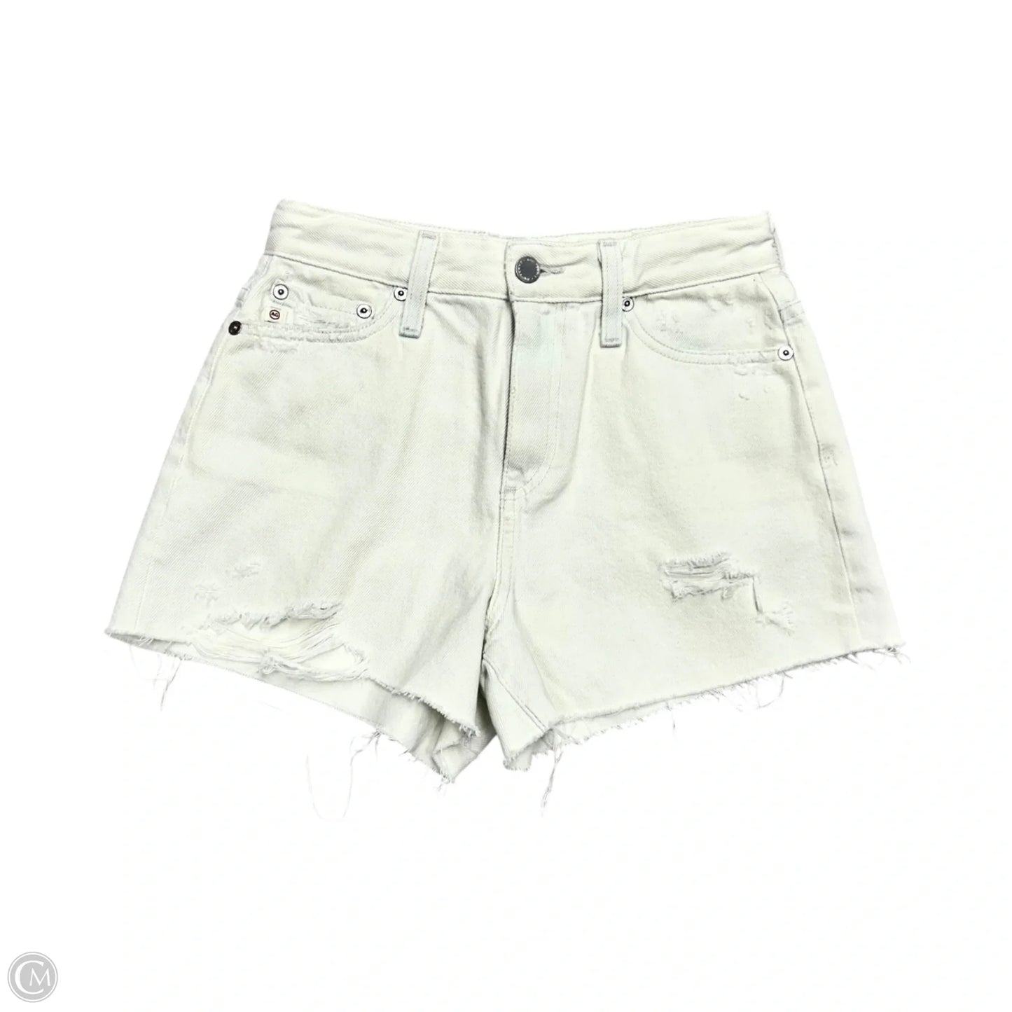 Shorts By Ag Jeans In Cream Denim, Size: 0
