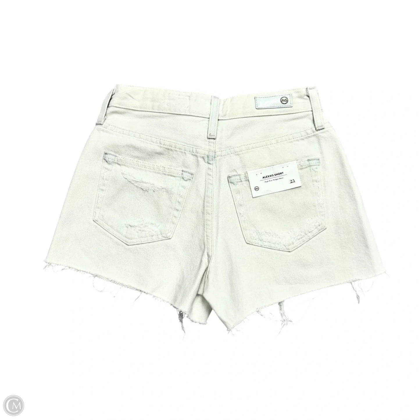 Shorts By Ag Jeans In Cream Denim, Size: 0