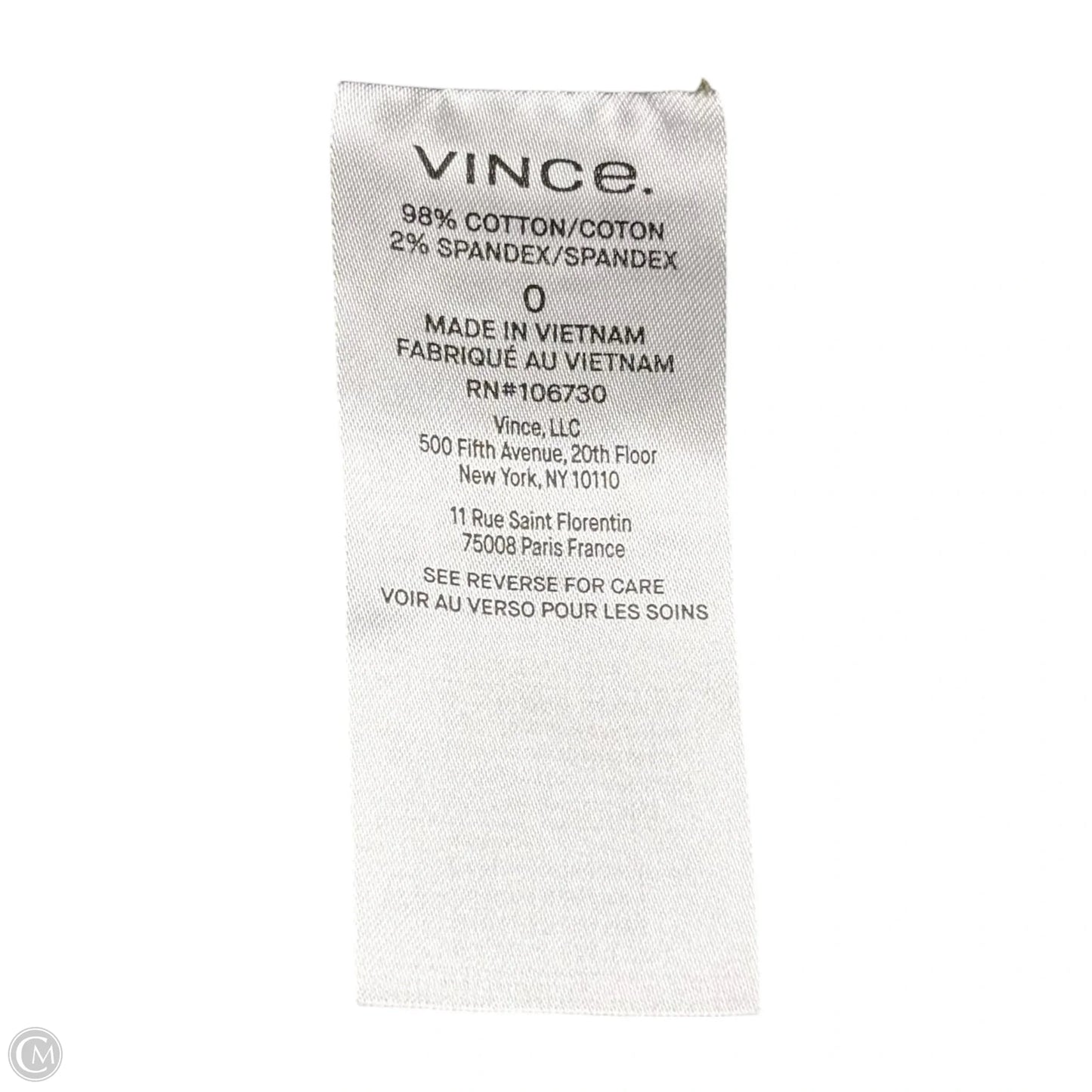 Shorts By Vince In Green, Size: 0