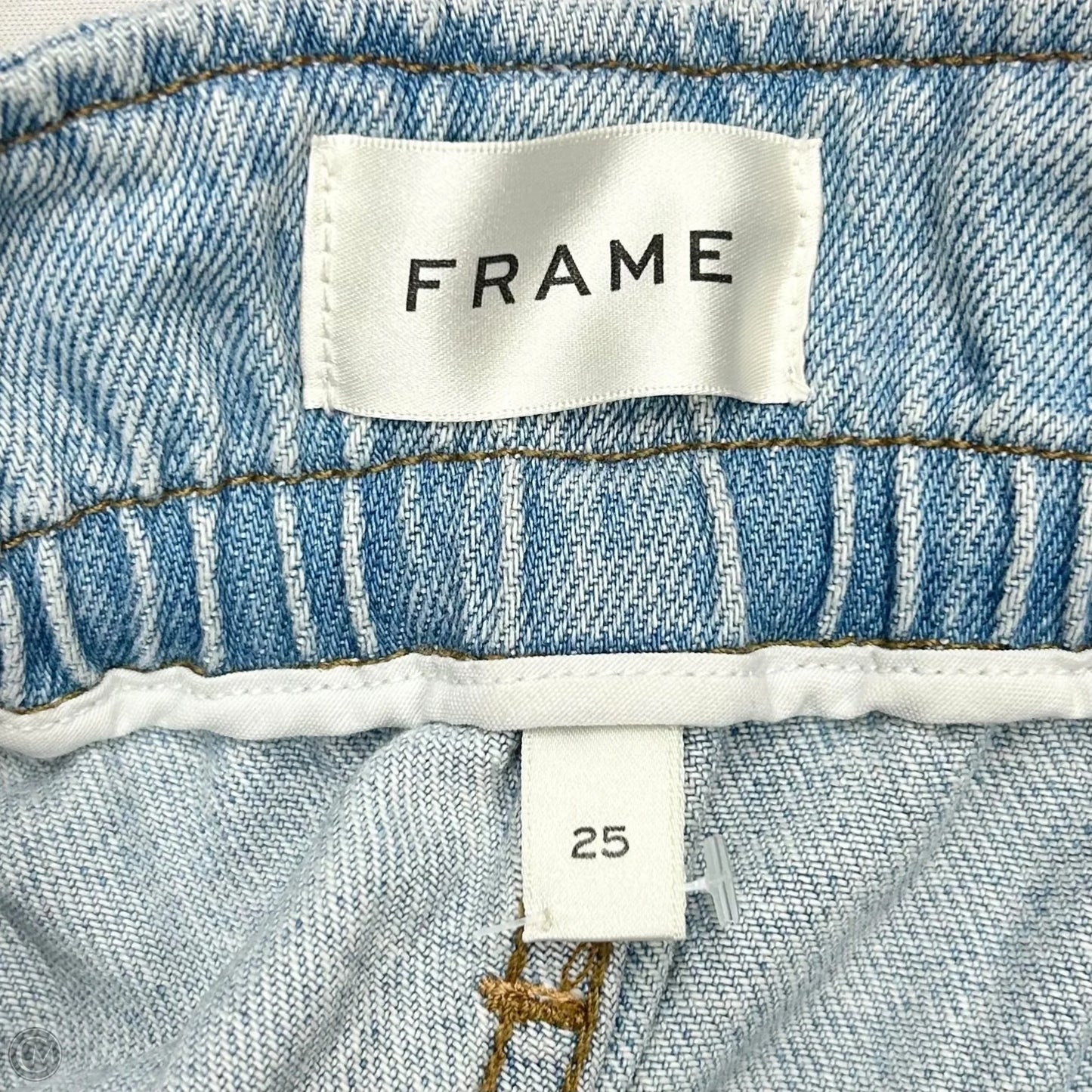 Shorts By Frame In Blue Denim, Size: 0