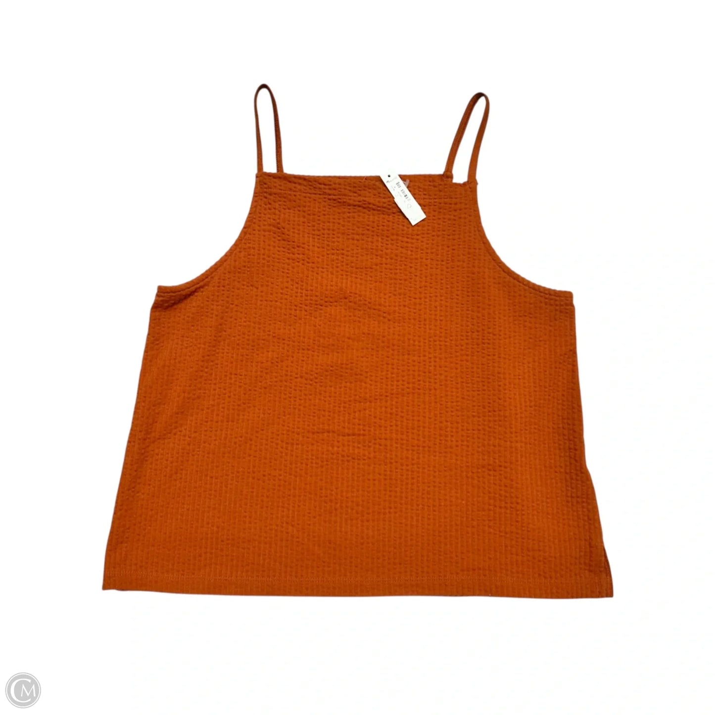 Top Sleeveless By Madewell In Orange, Size: M