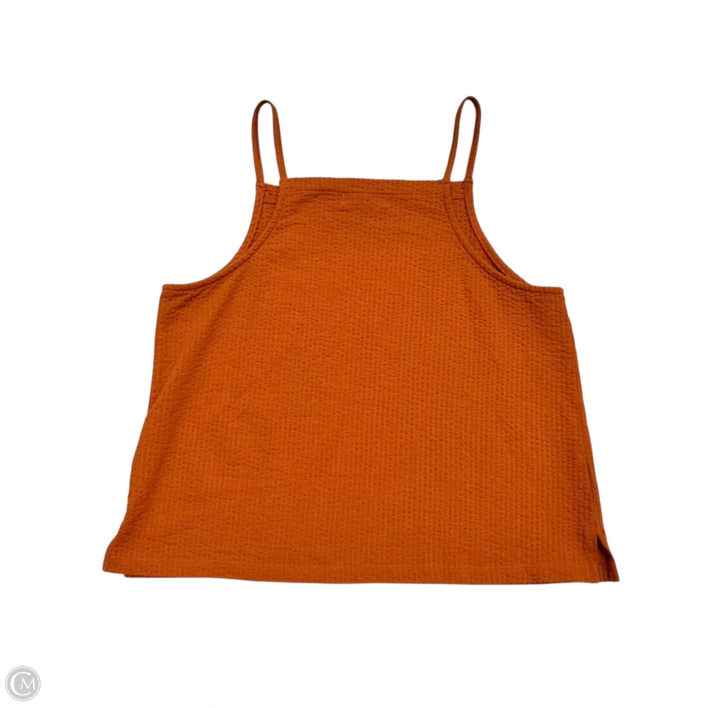 Top Sleeveless By Madewell In Orange, Size: M