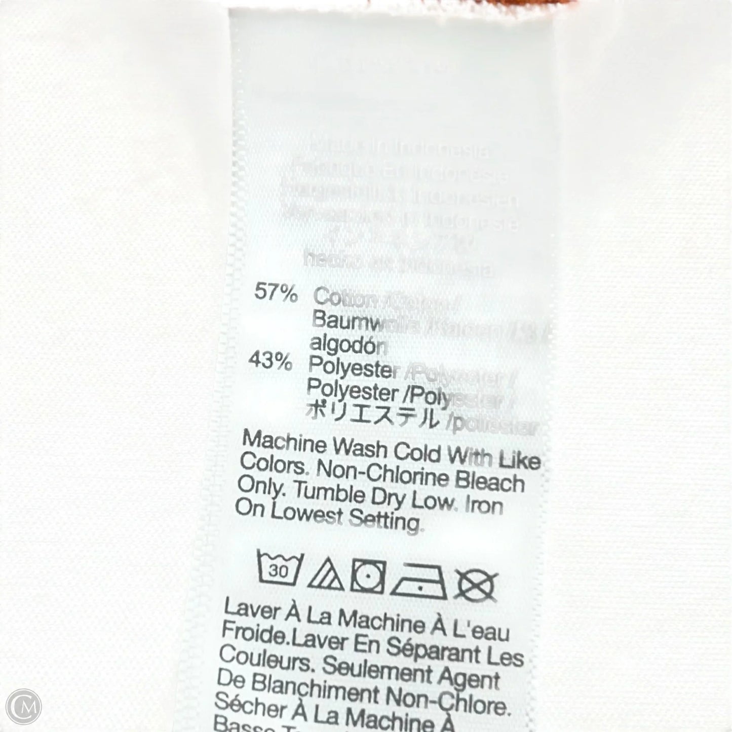 Top Sleeveless By Madewell In Orange, Size: M