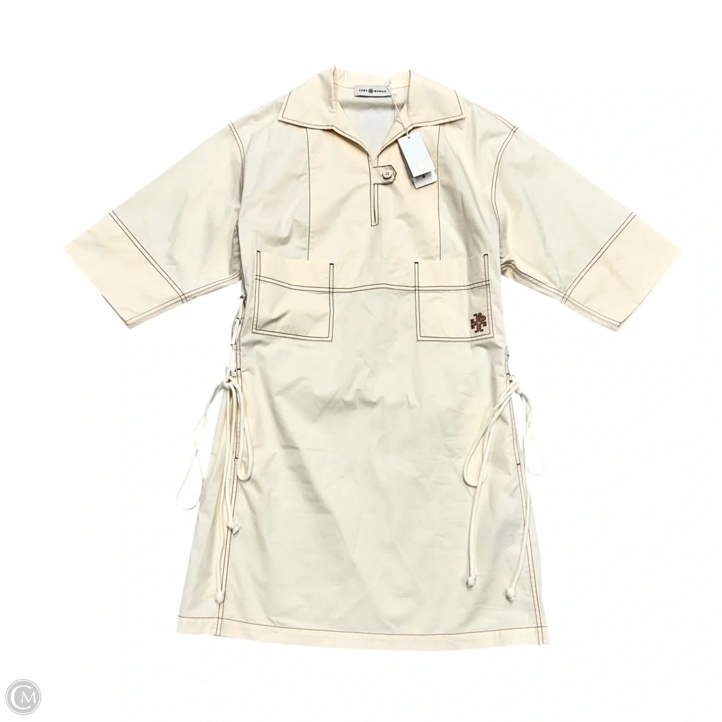 Dress Designer By Tory Burch In Ivory, Size: Xs