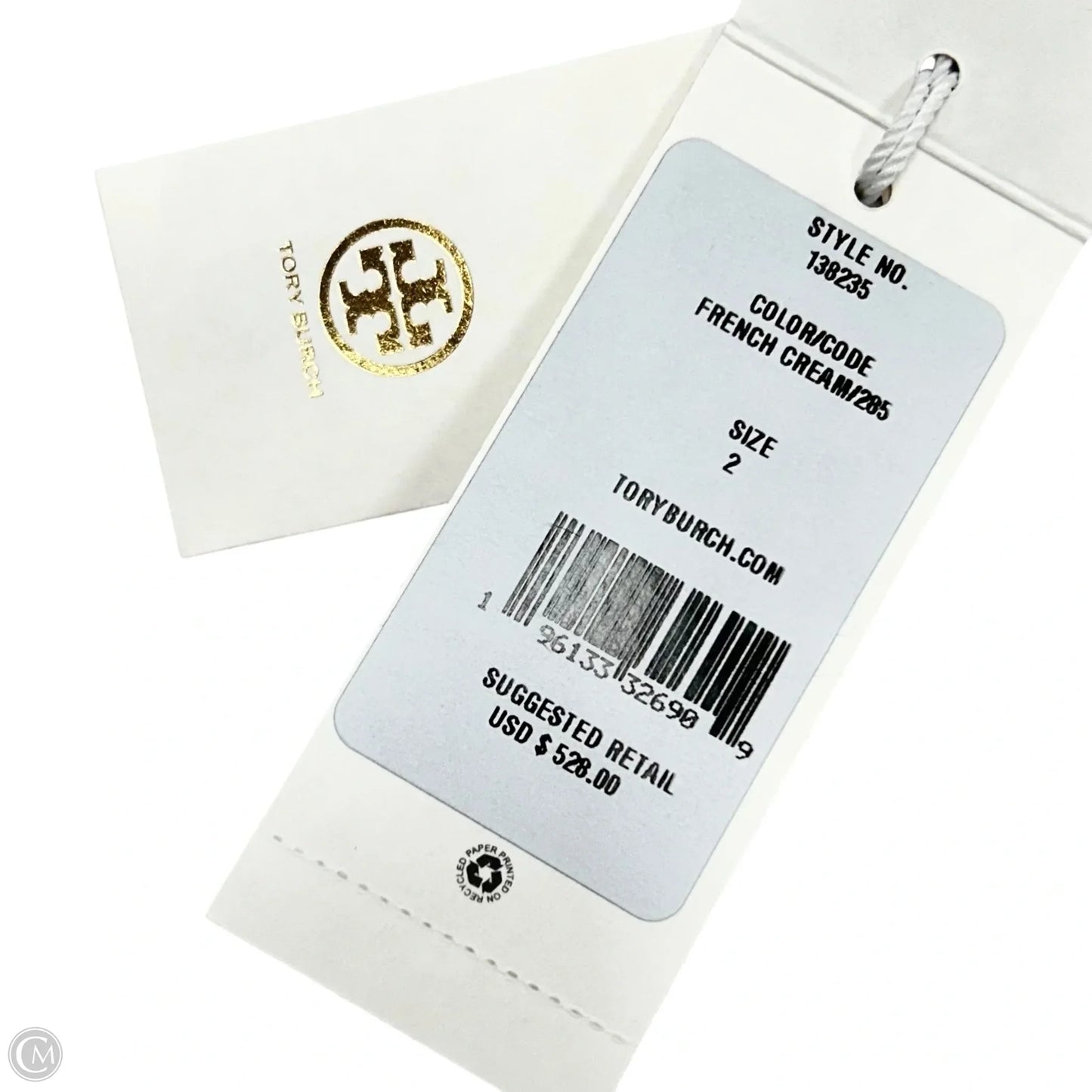 Dress Designer By Tory Burch In Ivory, Size: Xs