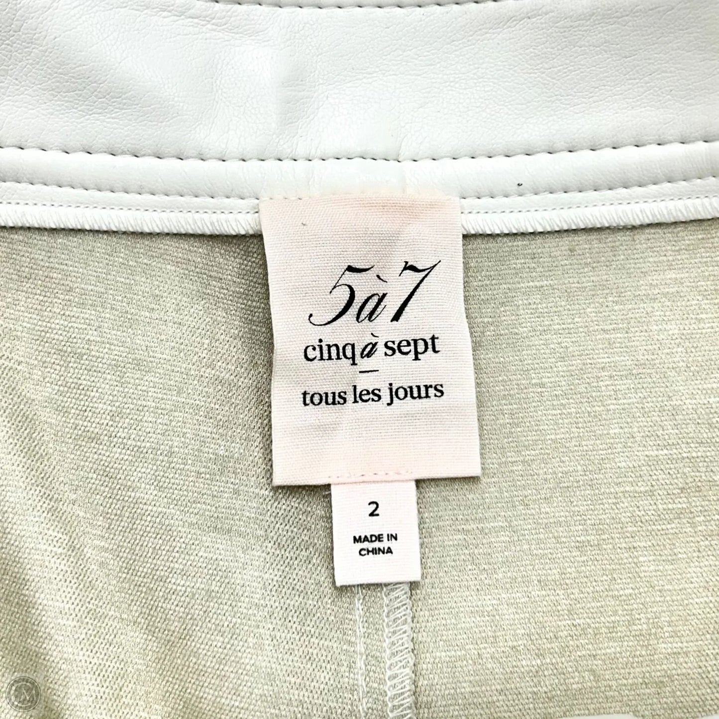 Shorts By Cinq A Sept In White, Size: 2