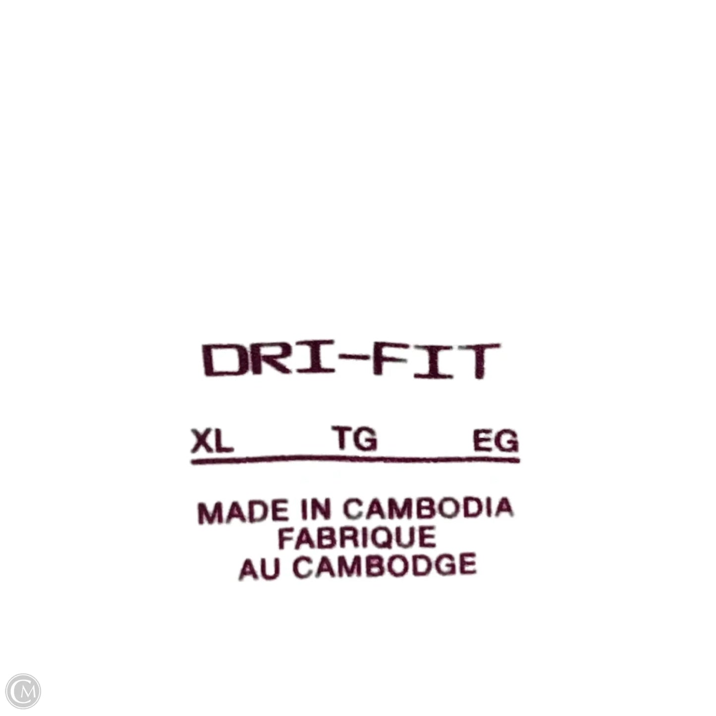 Athletic Skort By Nike Apparel In Pink, Size: Xl