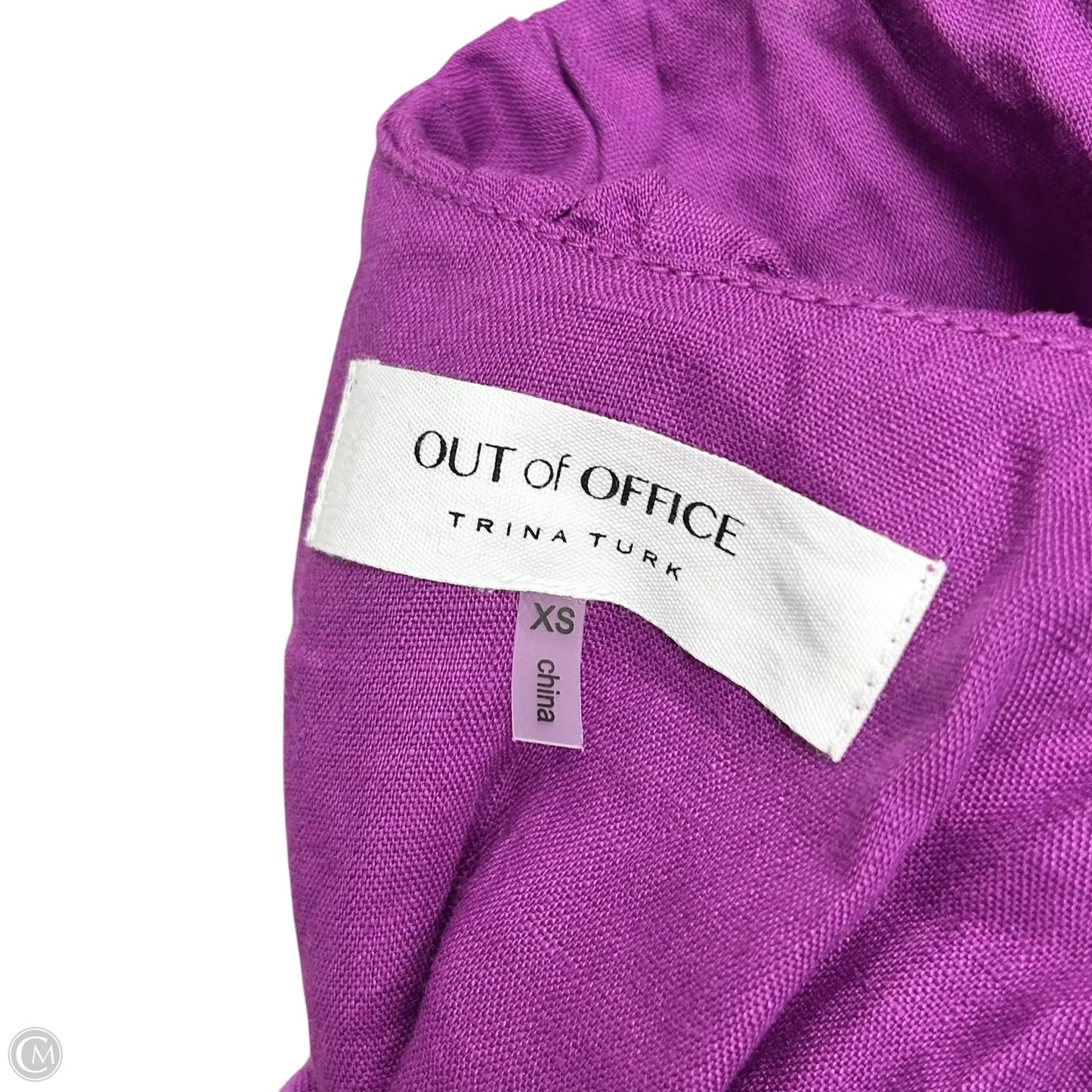 Dress Casual Short By Trina Turk In Purple, Size: Xs