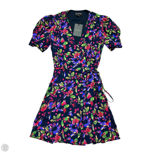 Dress Casual Short By Saloni In Floral Print, Size: S
