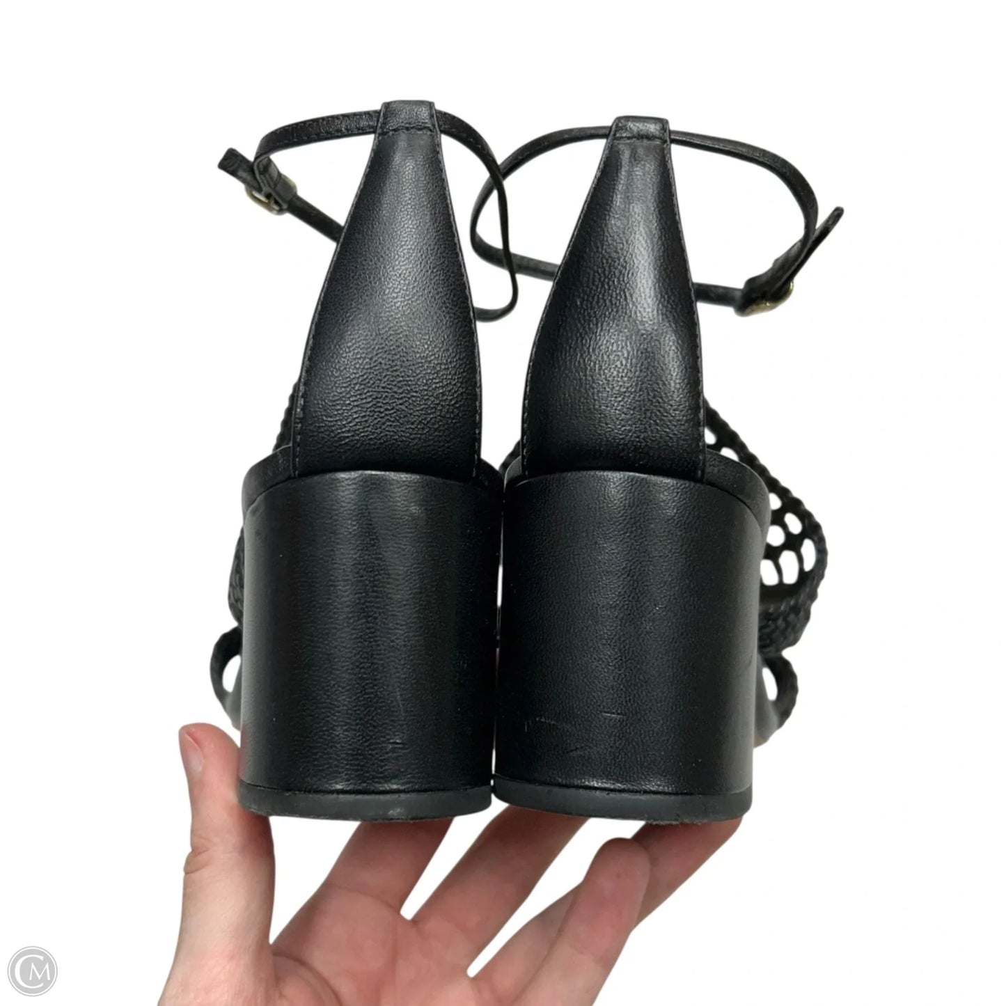 Sandals Heels Block By Alexandre Birman In Black, Size: 8