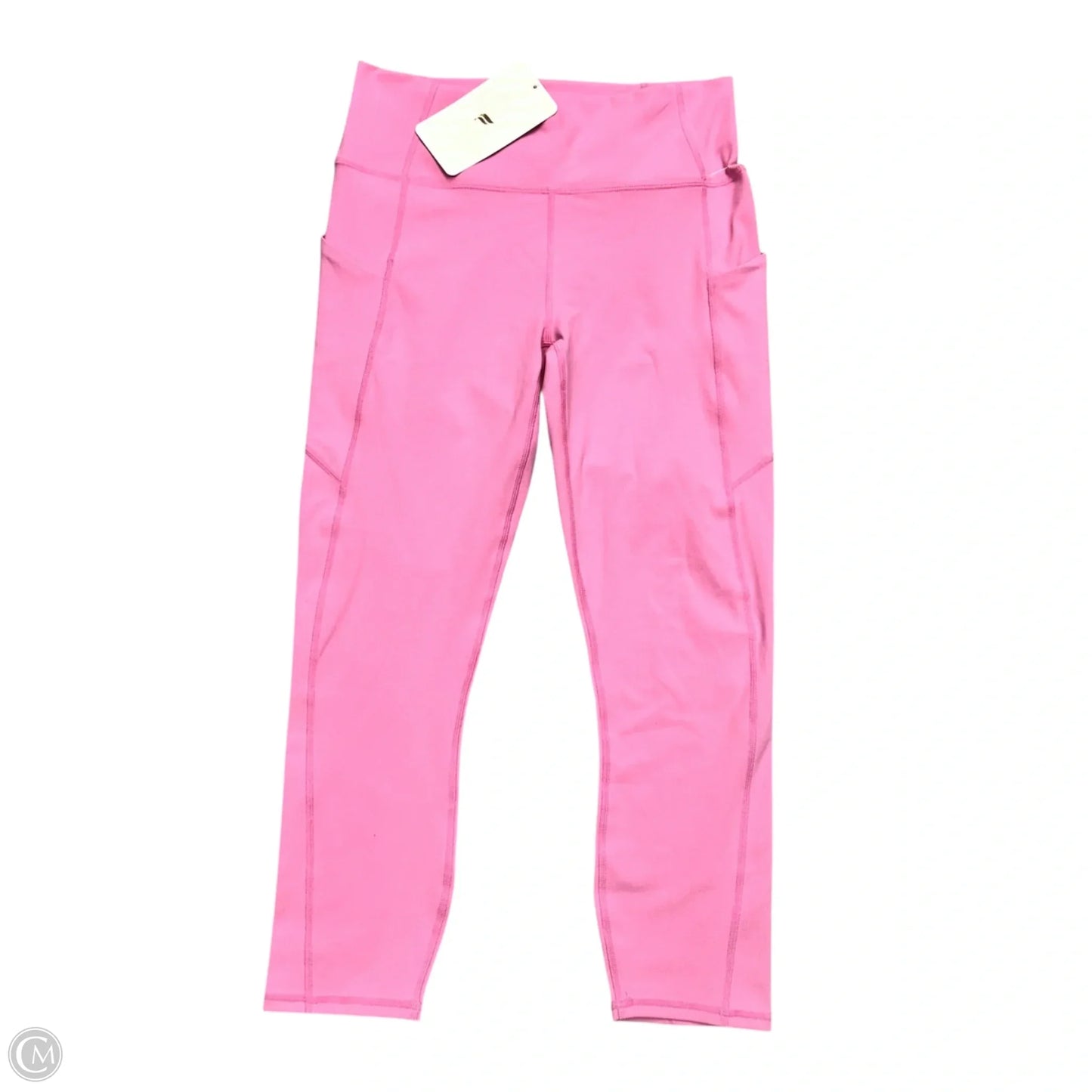 Athletic Leggings By Fabletics In Pink, Size: M