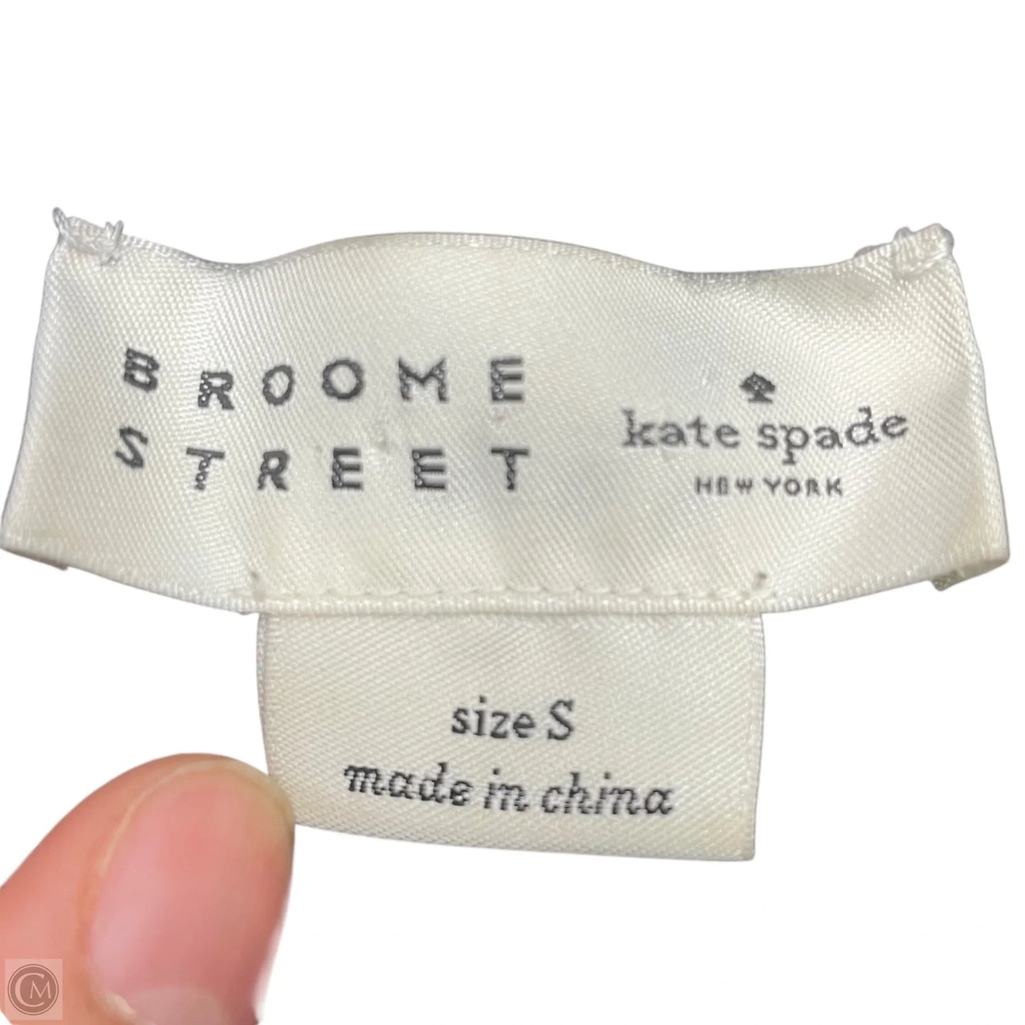 Sweater Designer By Kate Spade In Black & White, Size: S