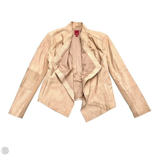 Jacket Moto By Gili In Peach, Size: M