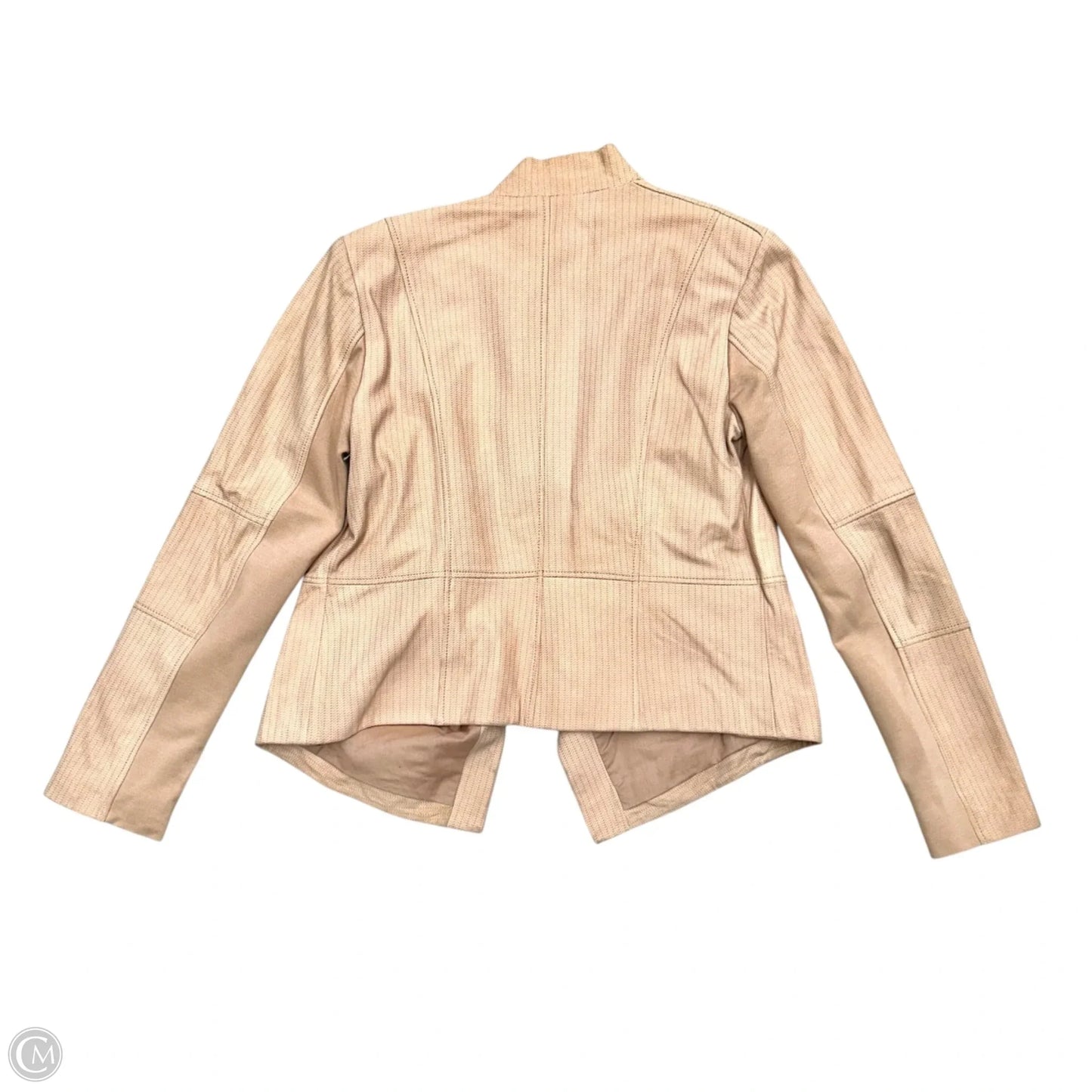 Jacket Moto By Gili In Peach, Size: M