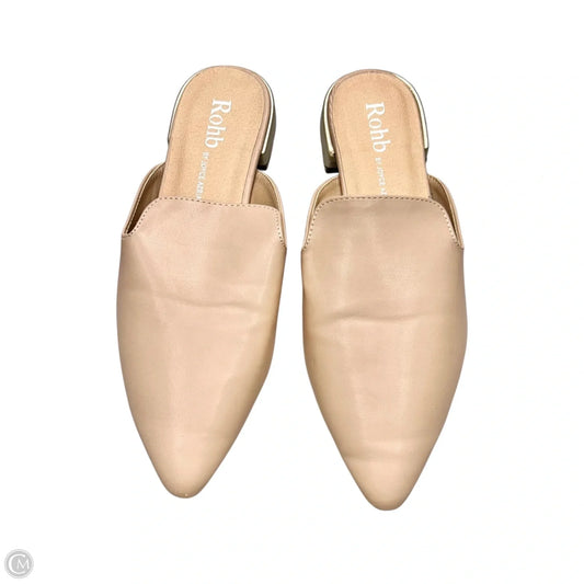Shoes Flats By Rohb In Pale Pink, Size: 7.5