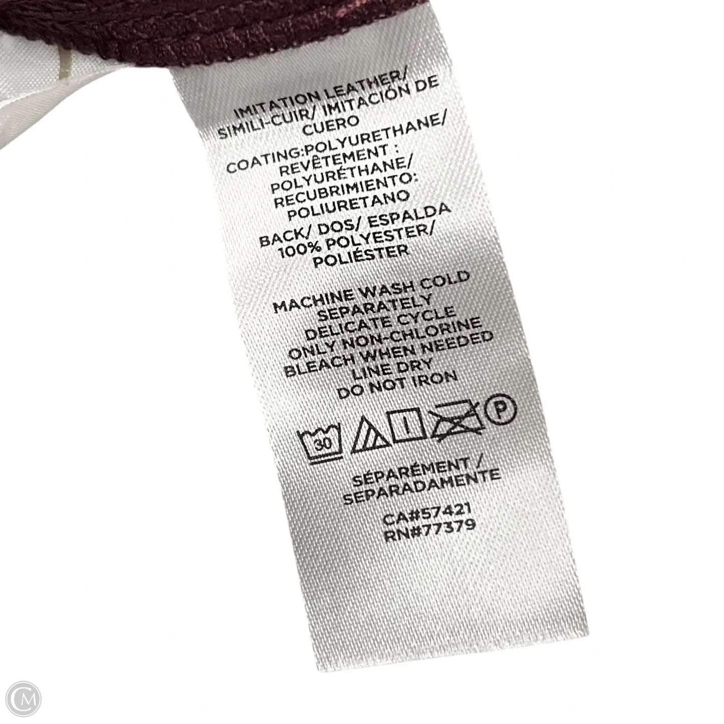 Pants Other By Ann Taylor In Maroon, Size: 4