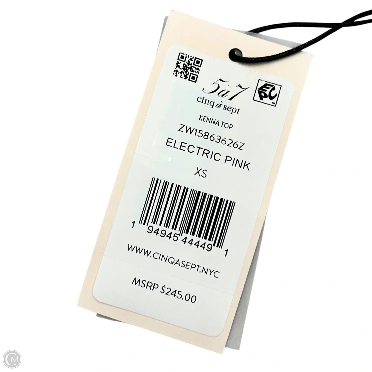 Top Sleeveless By Cinq A Sept In Pink, Size: Xs