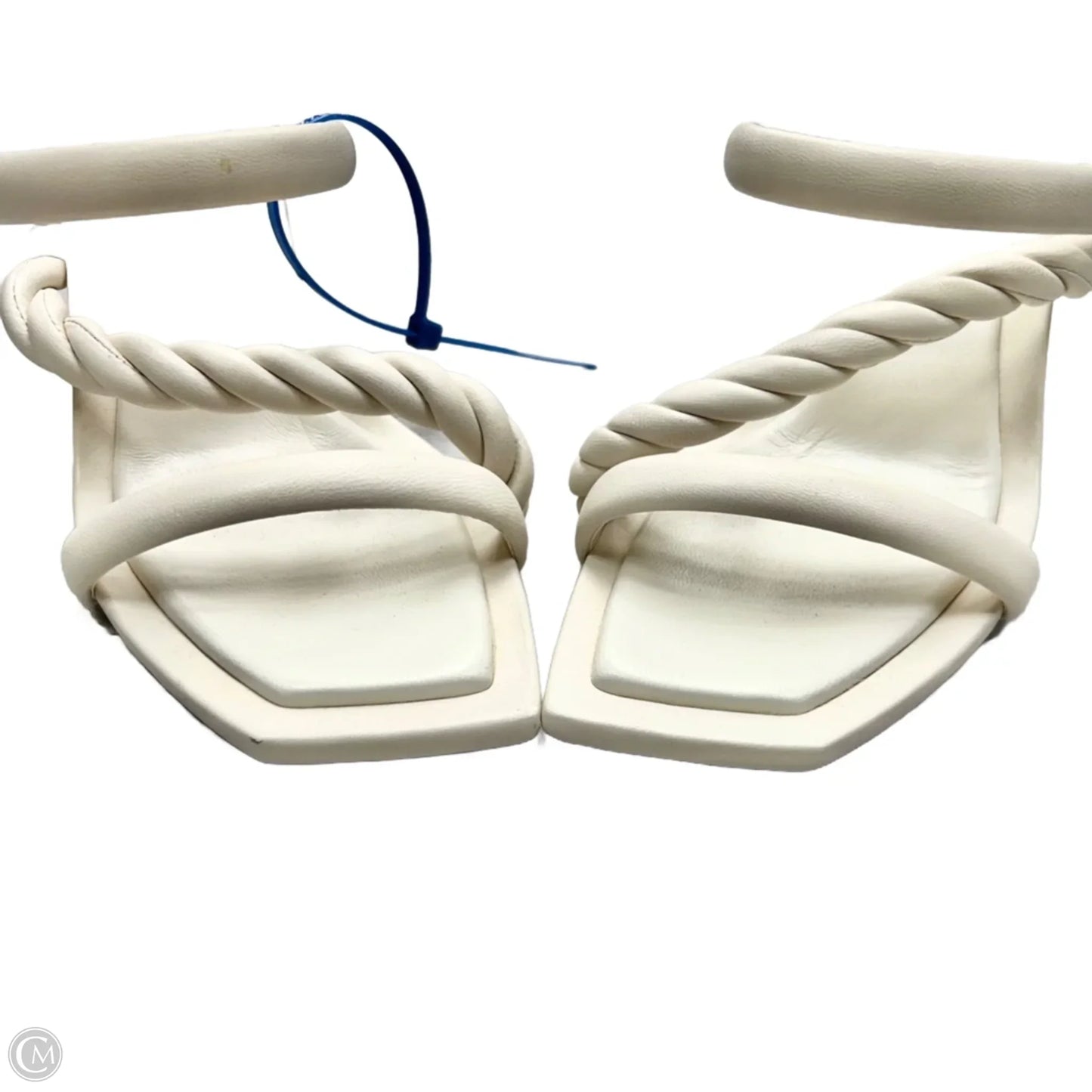 Shoes Luxury Designer By Jimmy Choo In Cream, Size: 7.5