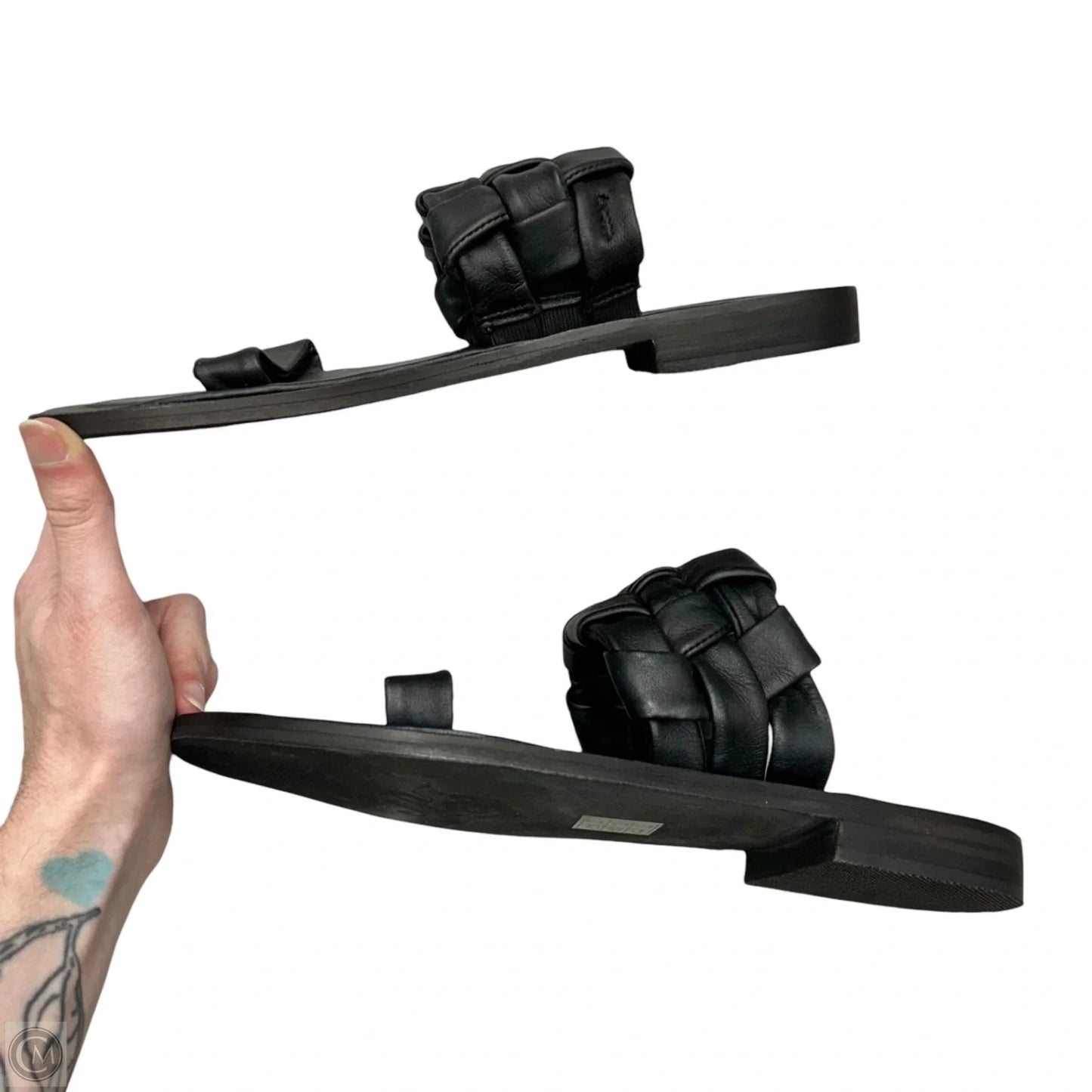 Sandals Flats By Free People In Black, Size: 6.5