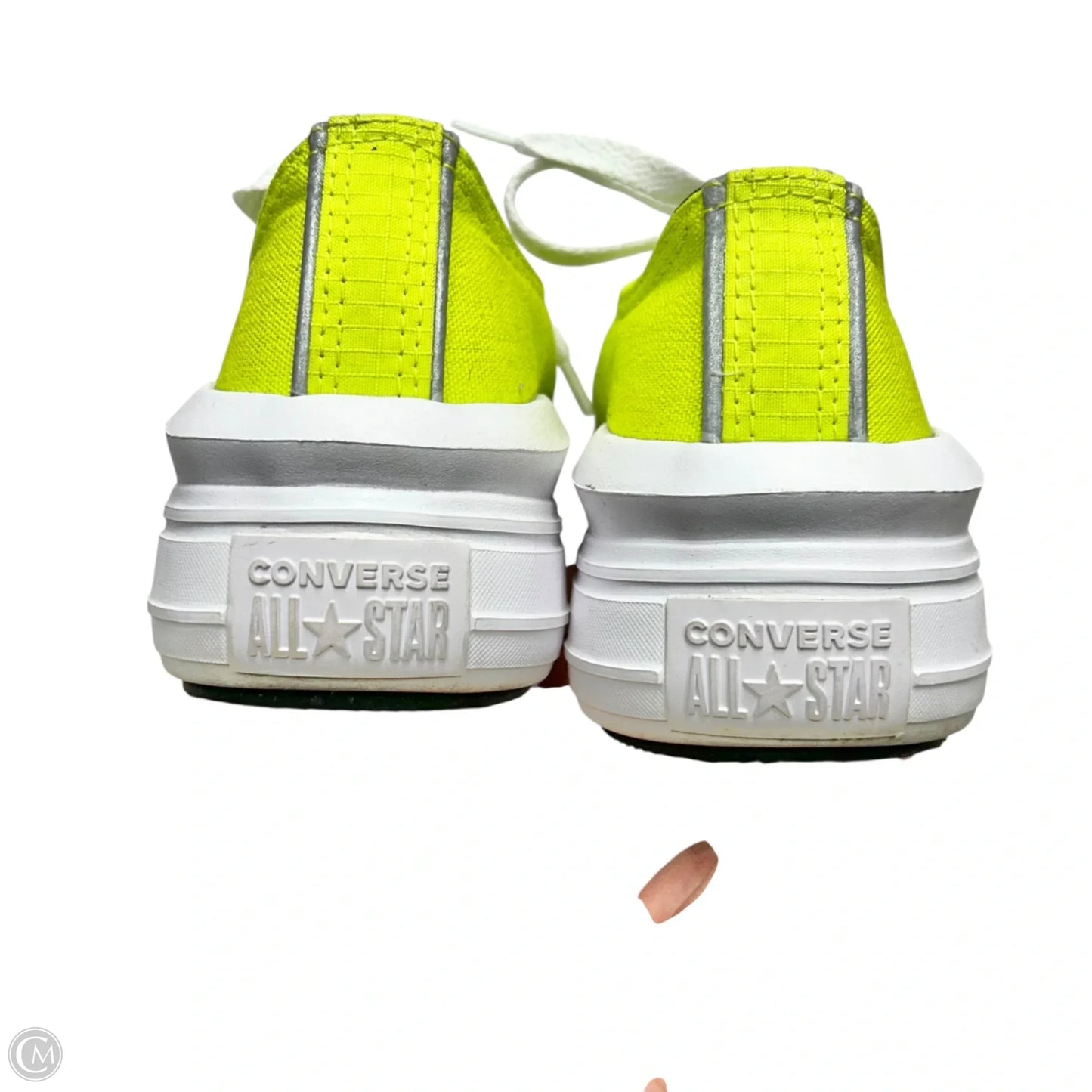 Shoes Sneakers Platform By Converse In Chartreuse, Size: 6