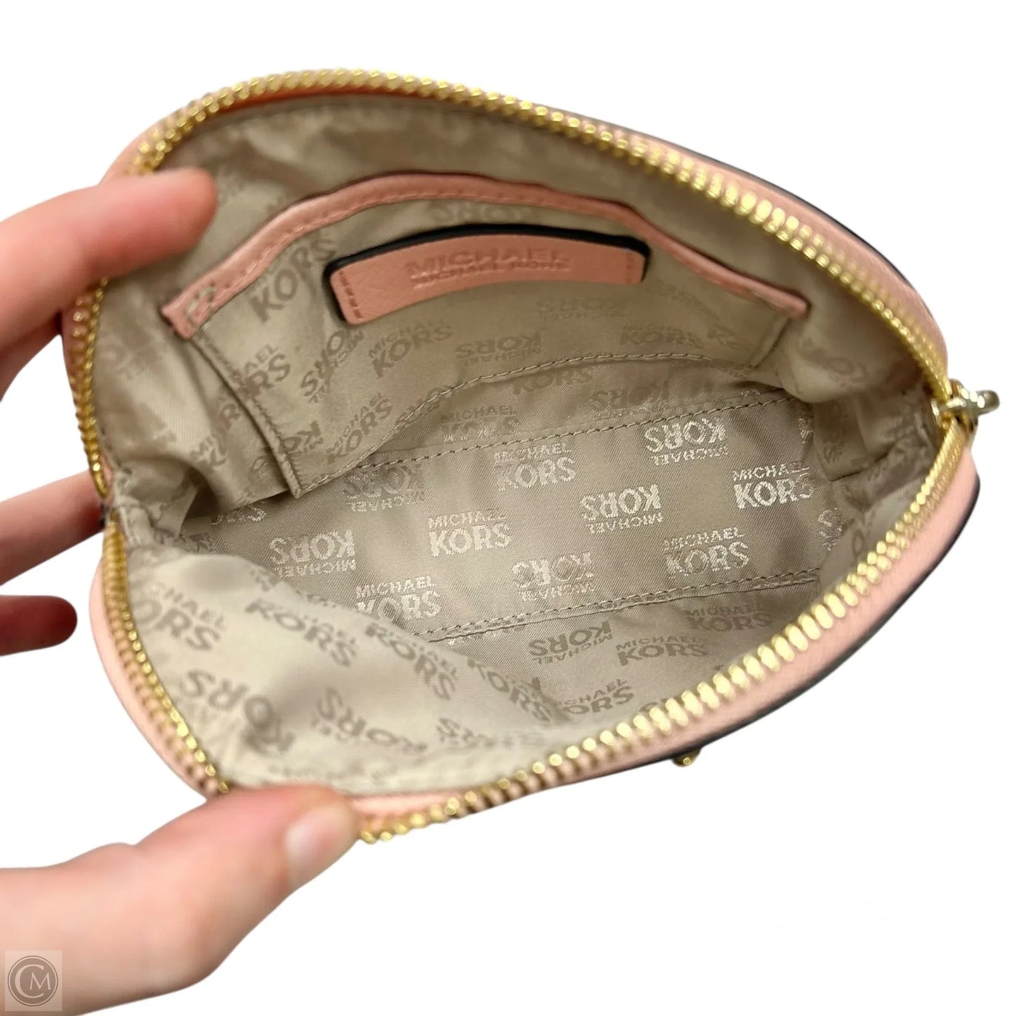 Makeup Bag Designer By Michael Kors, Size: Small