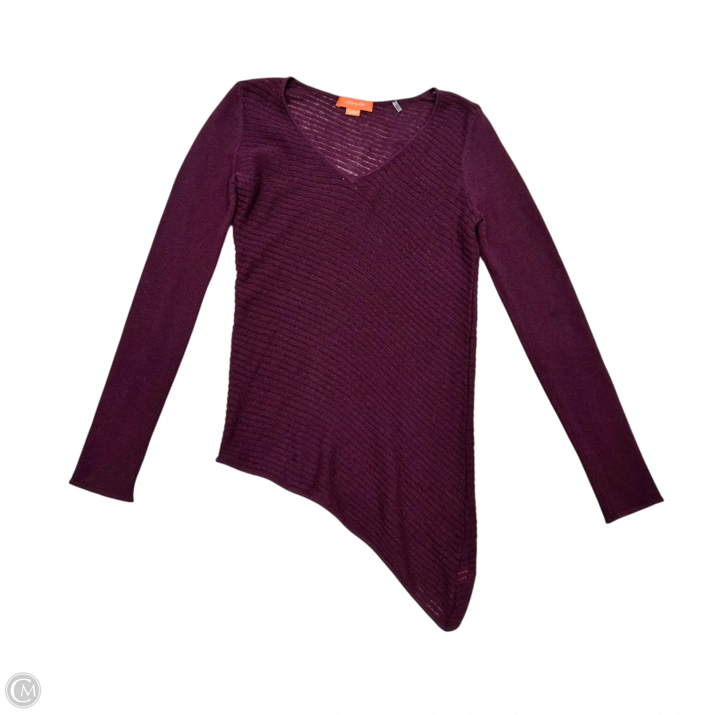 Sweater Cashmere By Christopher Fisher In Maroon, Size: Xs