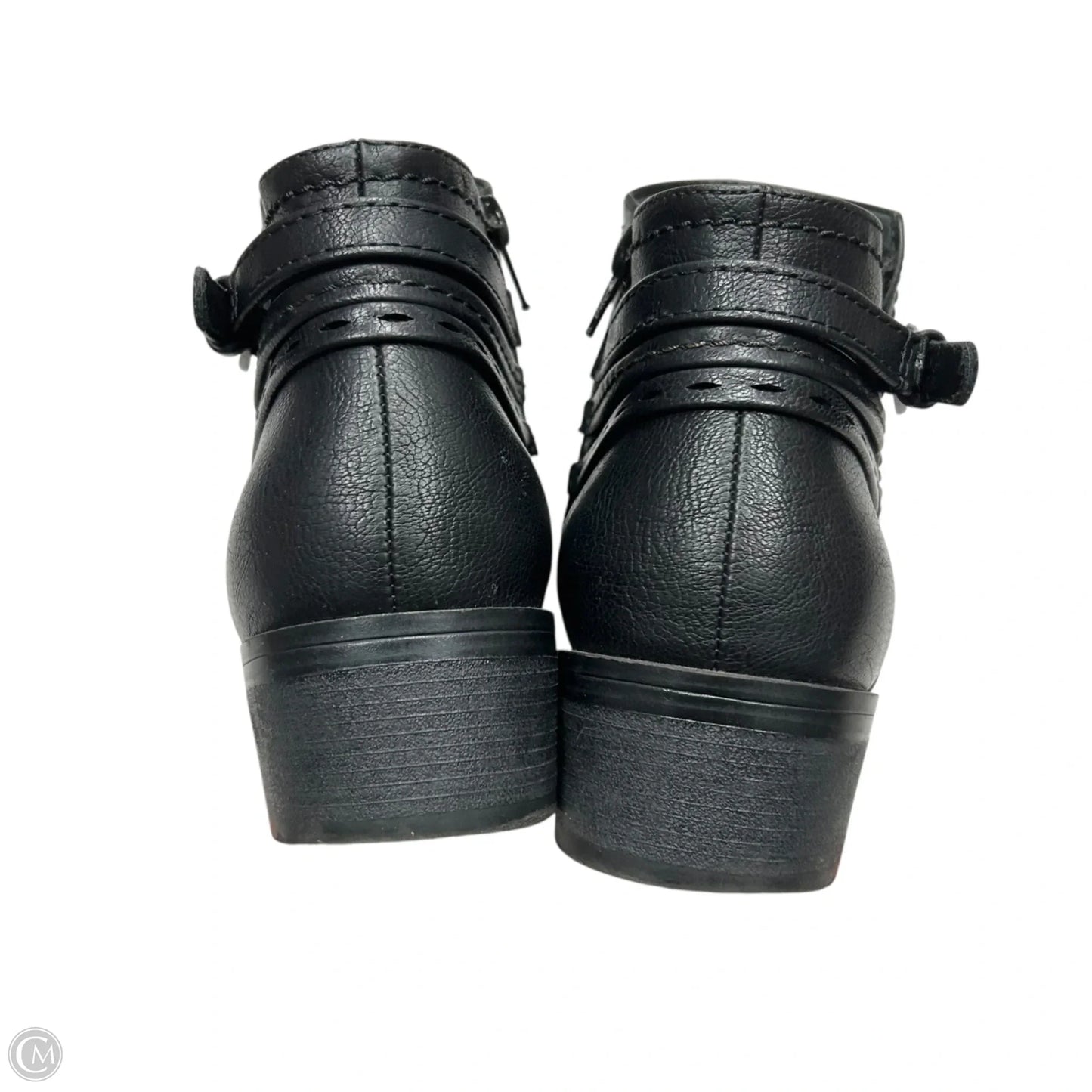 Boots Ankle Heels By Bare Traps In Black, Size: 7.5