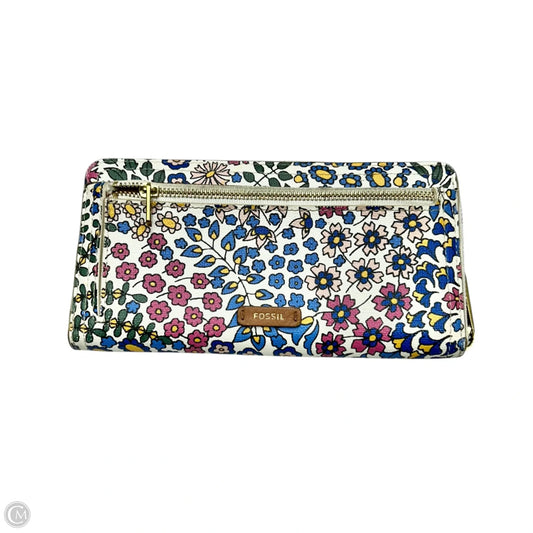 Wallet By Fossil, Size: Large