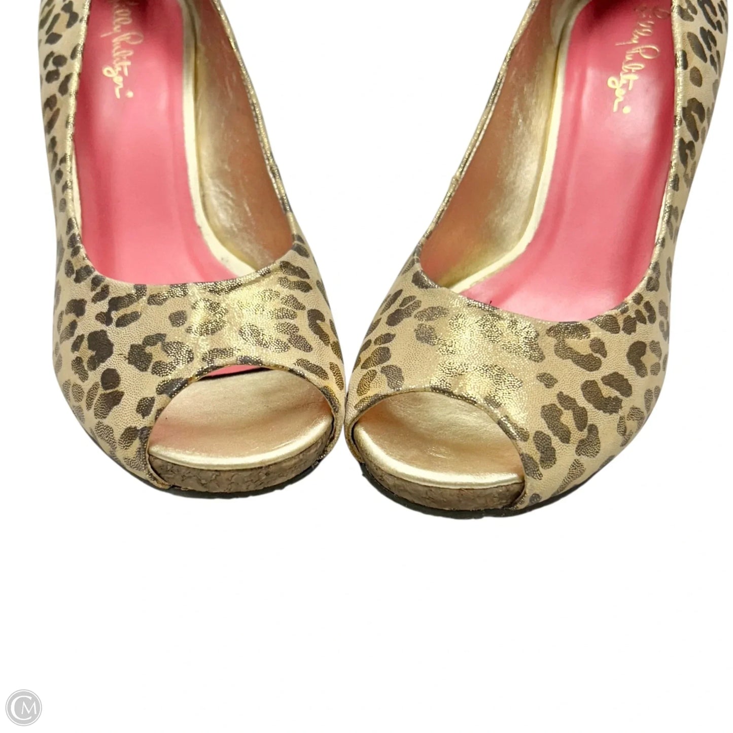 Shoes Designer By Lilly Pulitzer In Leopard Print, Size: 8