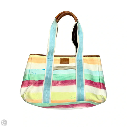 Handbag Designer By Coach, Size: Medium