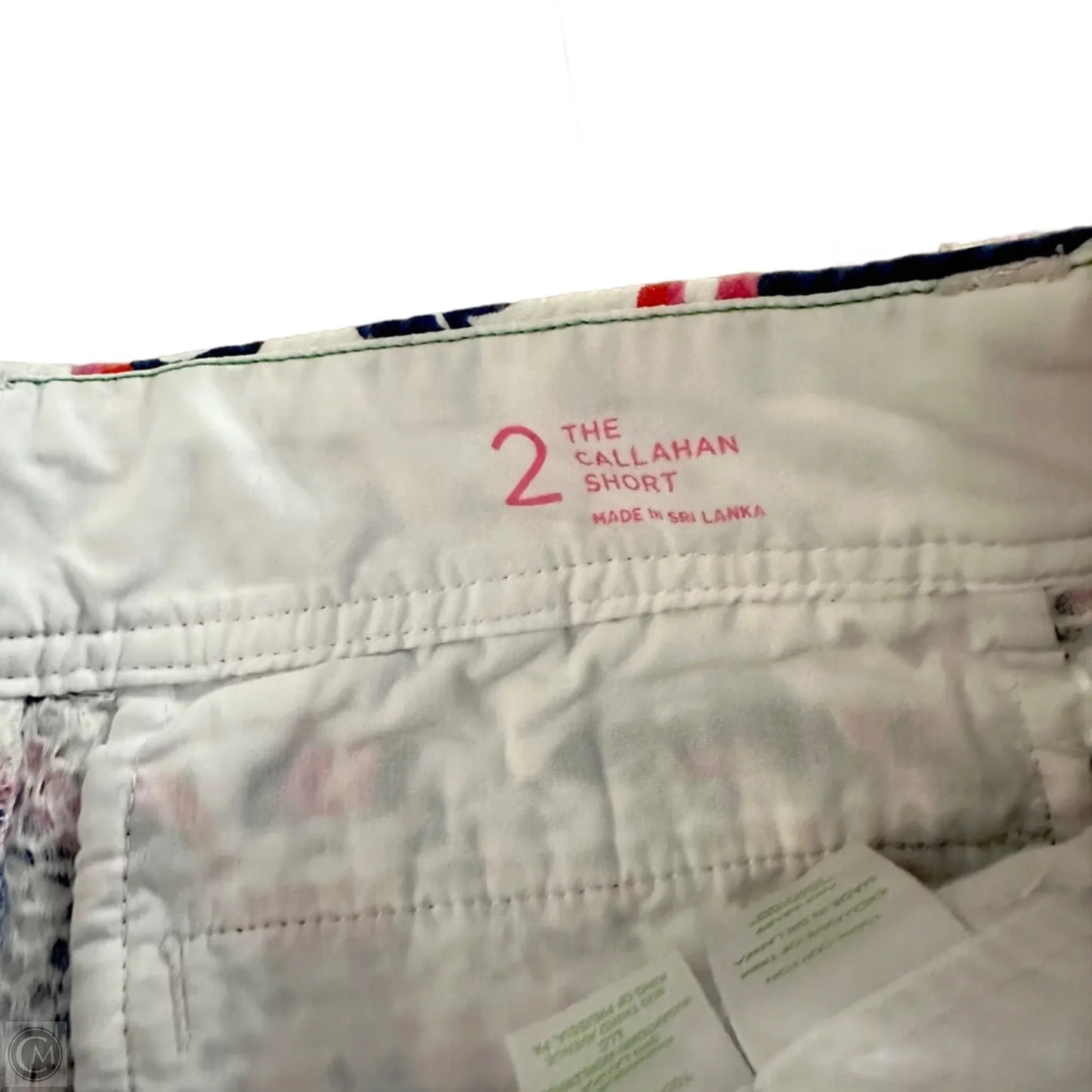 Shorts Designer By Lilly Pulitzer In Blue Red & White, Size: 2