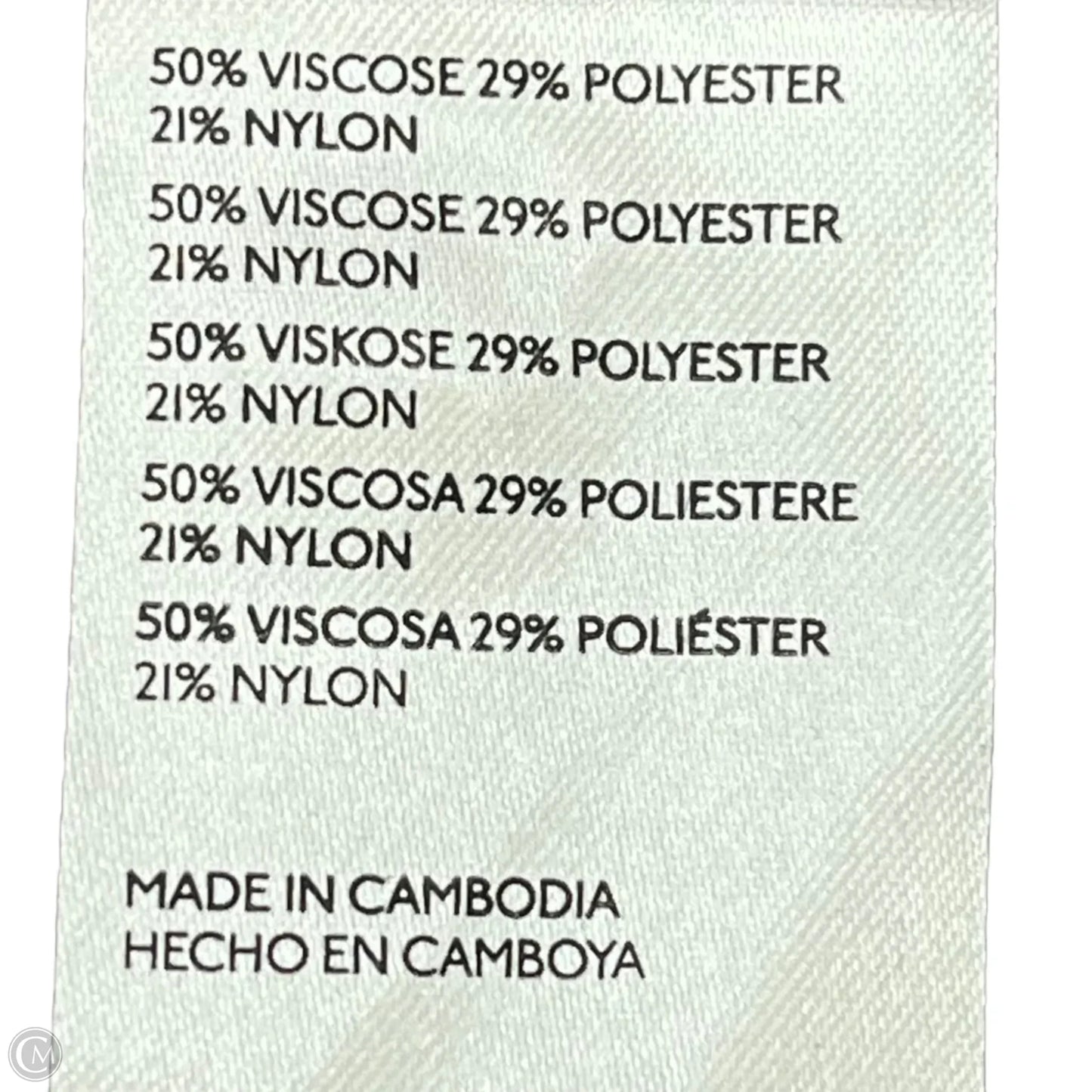 Sweater By Maeve In Black & Pink, Size: Xs