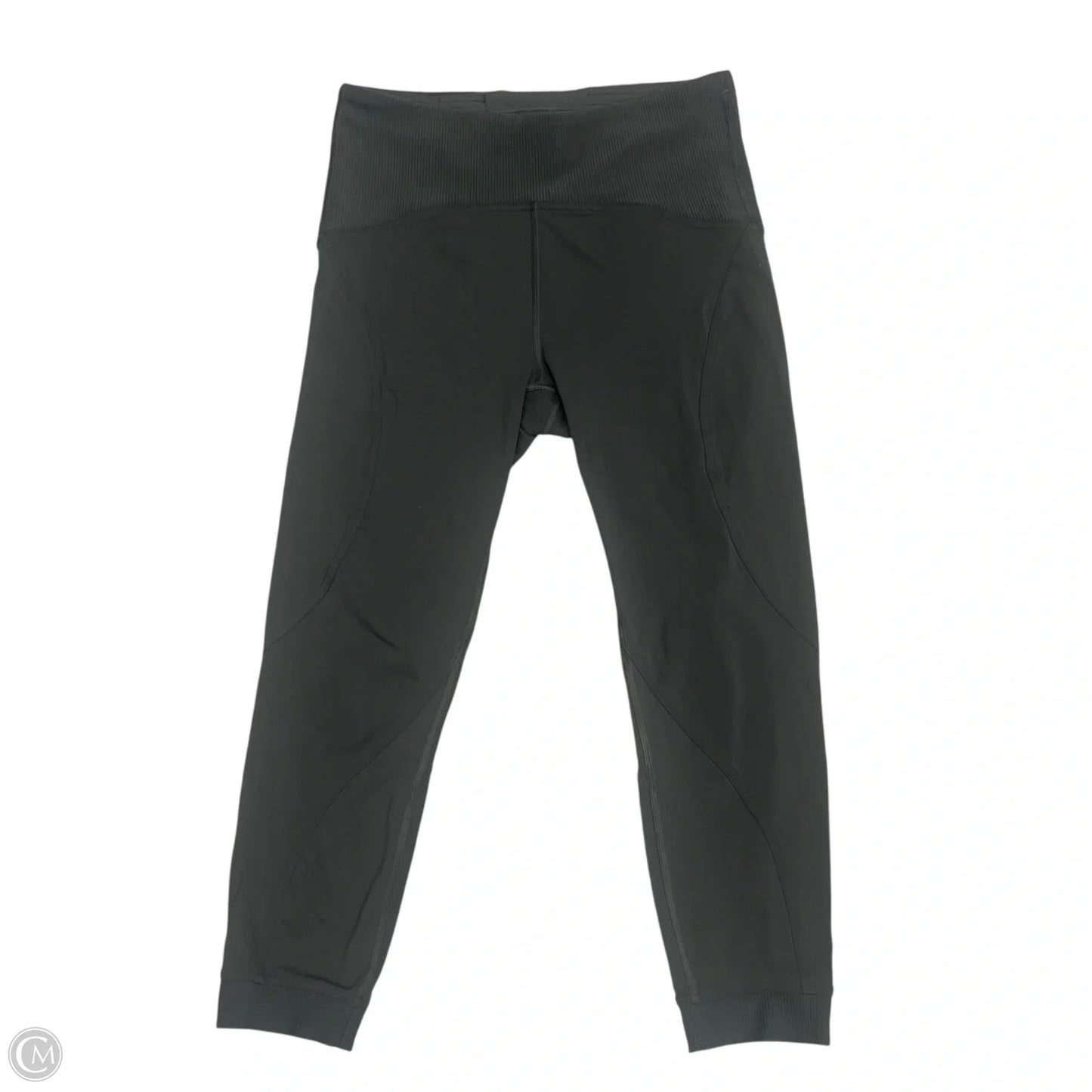 Athletic Leggings Capris By Lululemon In Grey, Size: M