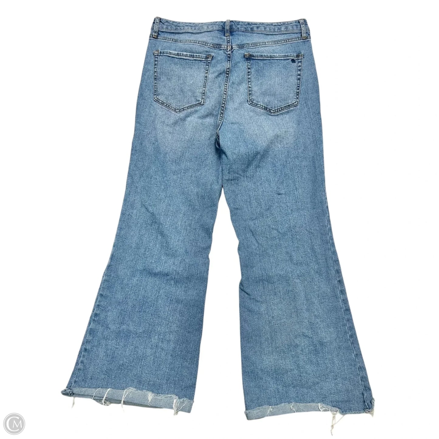 Jeans Flared By Jessica Simpson In Blue Denim, Size: 12