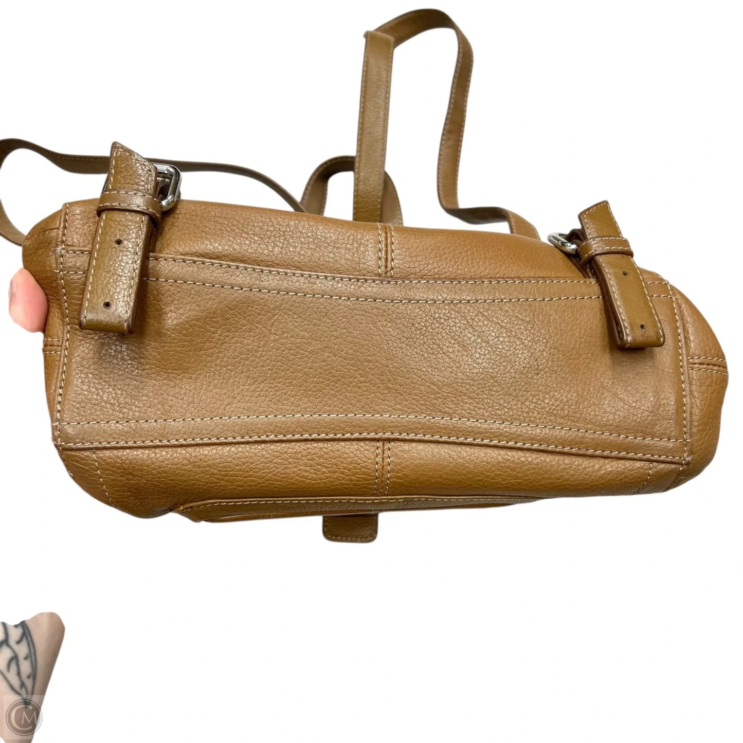 Backpack Leather By Tignanello  Purses, Size: Medium