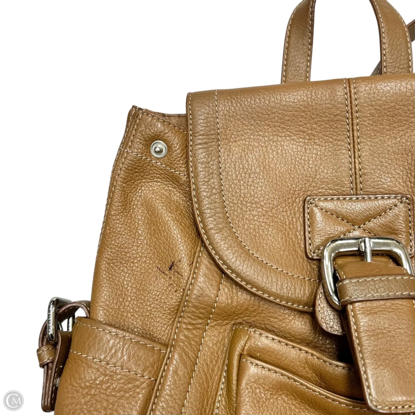 Backpack Leather By Tignanello  Purses, Size: Medium