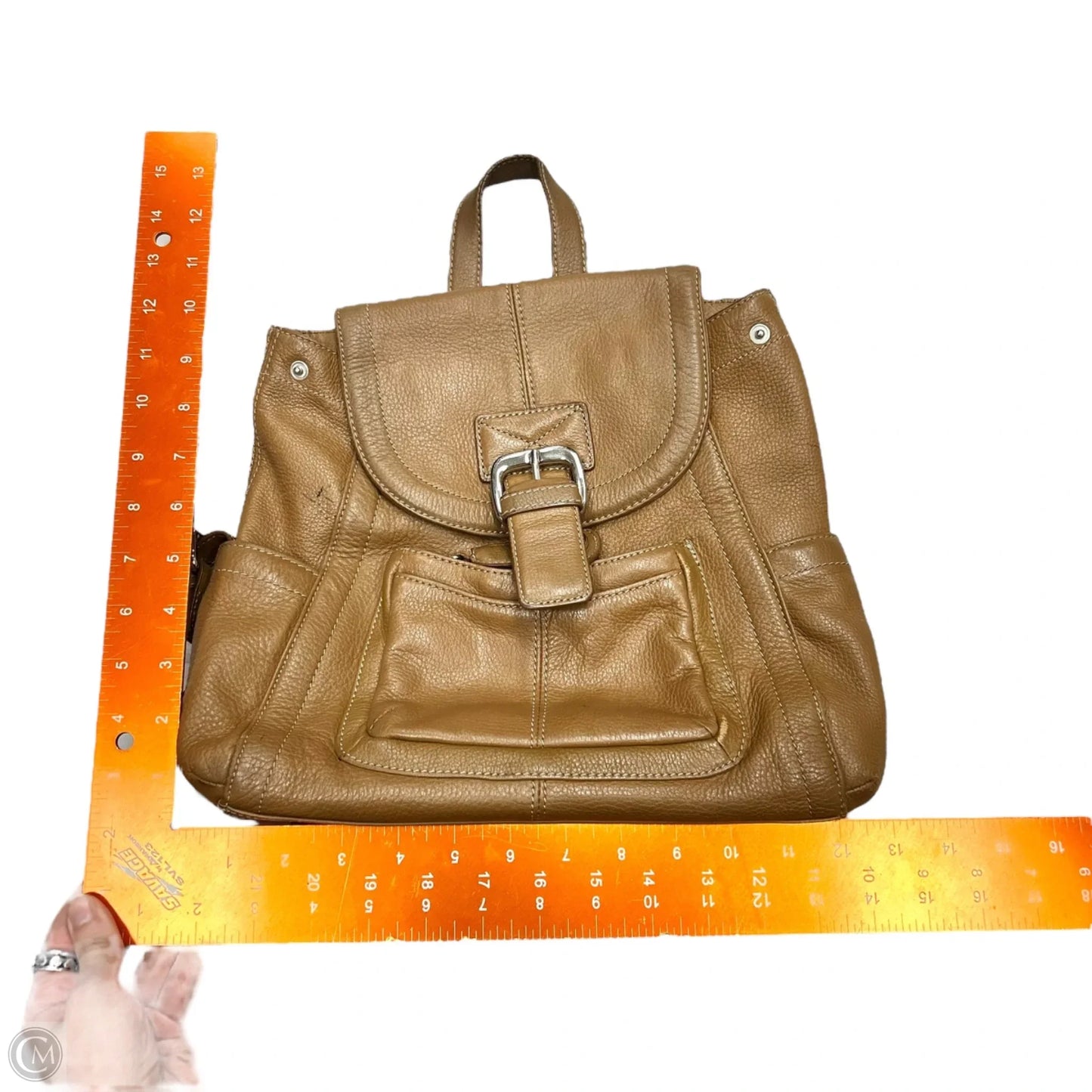 Backpack Leather By Tignanello  Purses, Size: Medium